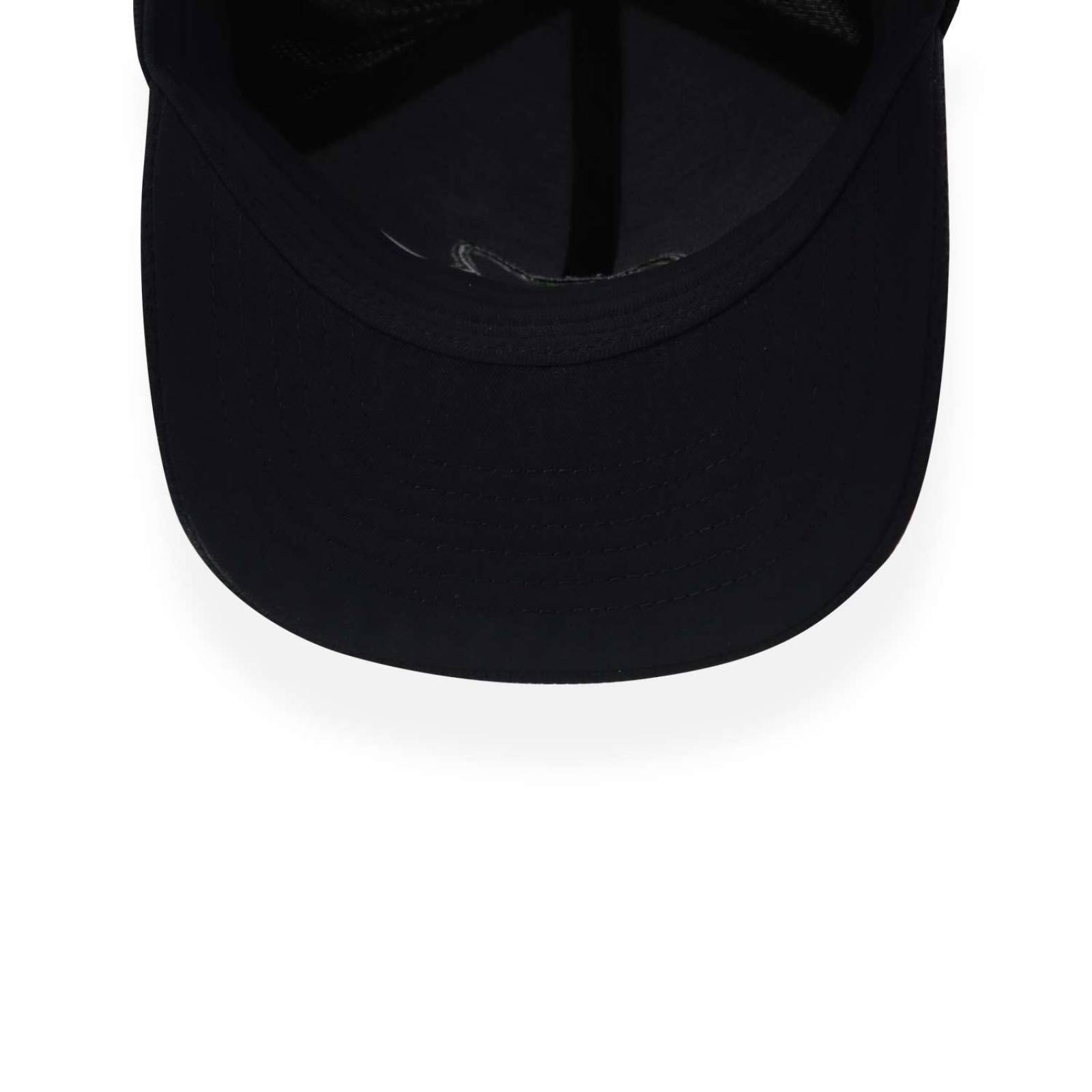 Gorra Fox Flexfit Lithotype 27088 Negro Cerrada CH/M