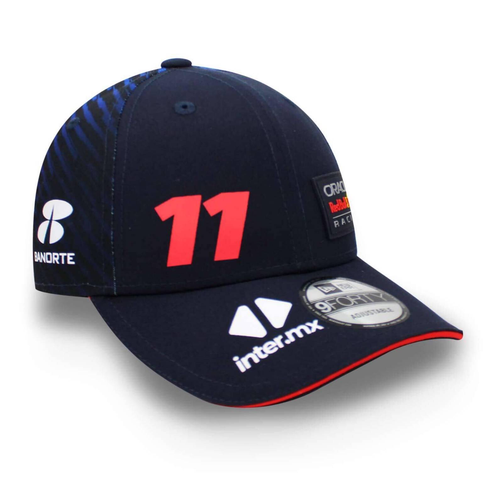Gorra New era 9 Forty Checo Perez Red bull 2023 Azul Marino Unitalla 
