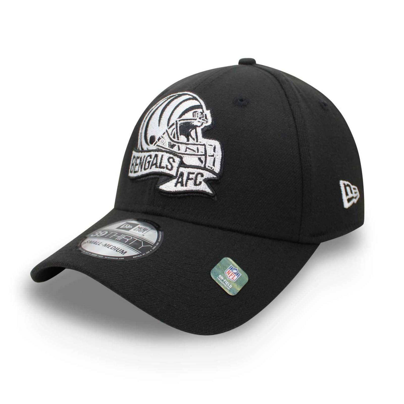 Gorra New Era NFL 22 Sideline 39 Thirty Bengals Negro Cerrada CH/M