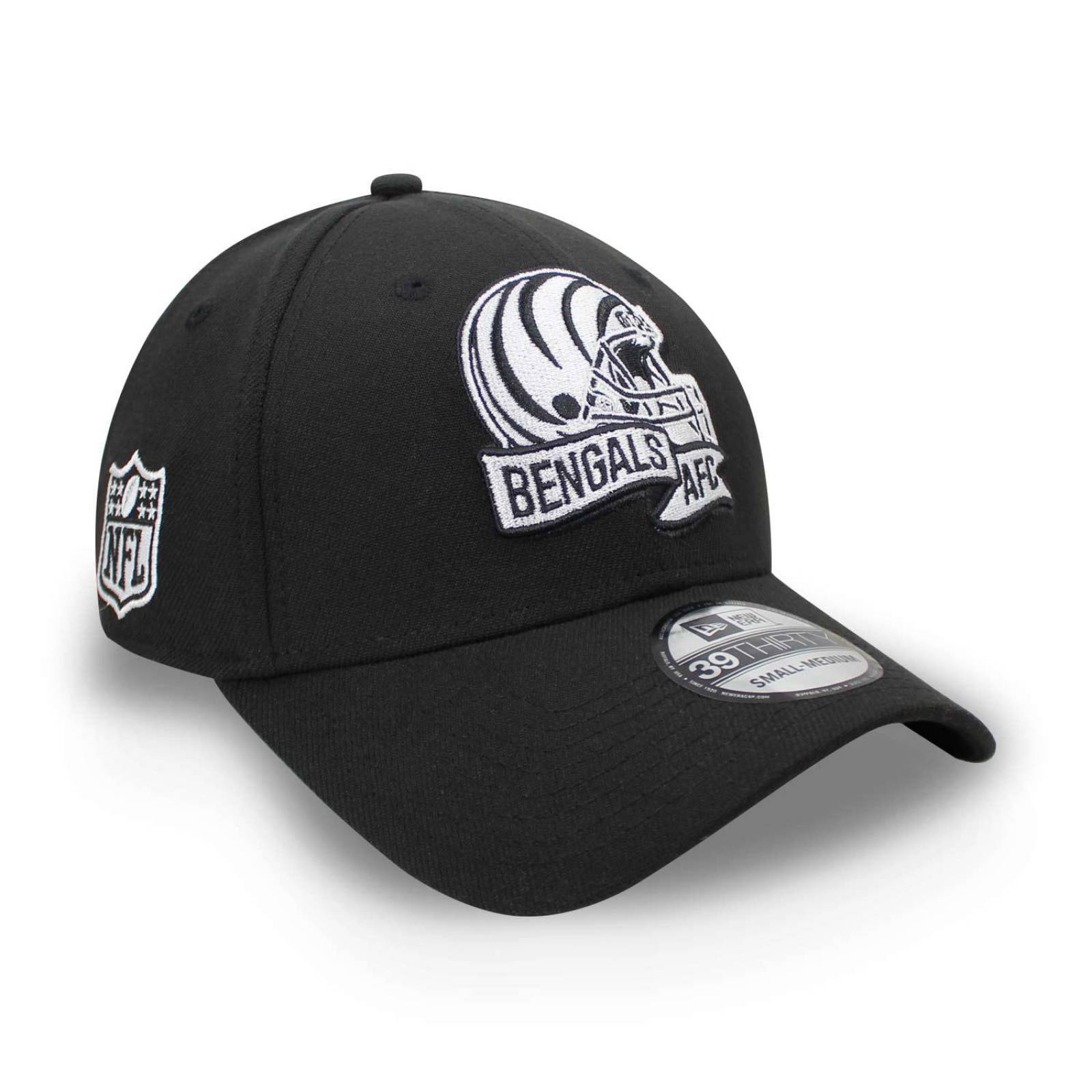 Gorra New Era NFL 22 Sideline 39 Thirty Bengals Negro Cerrada CH/M