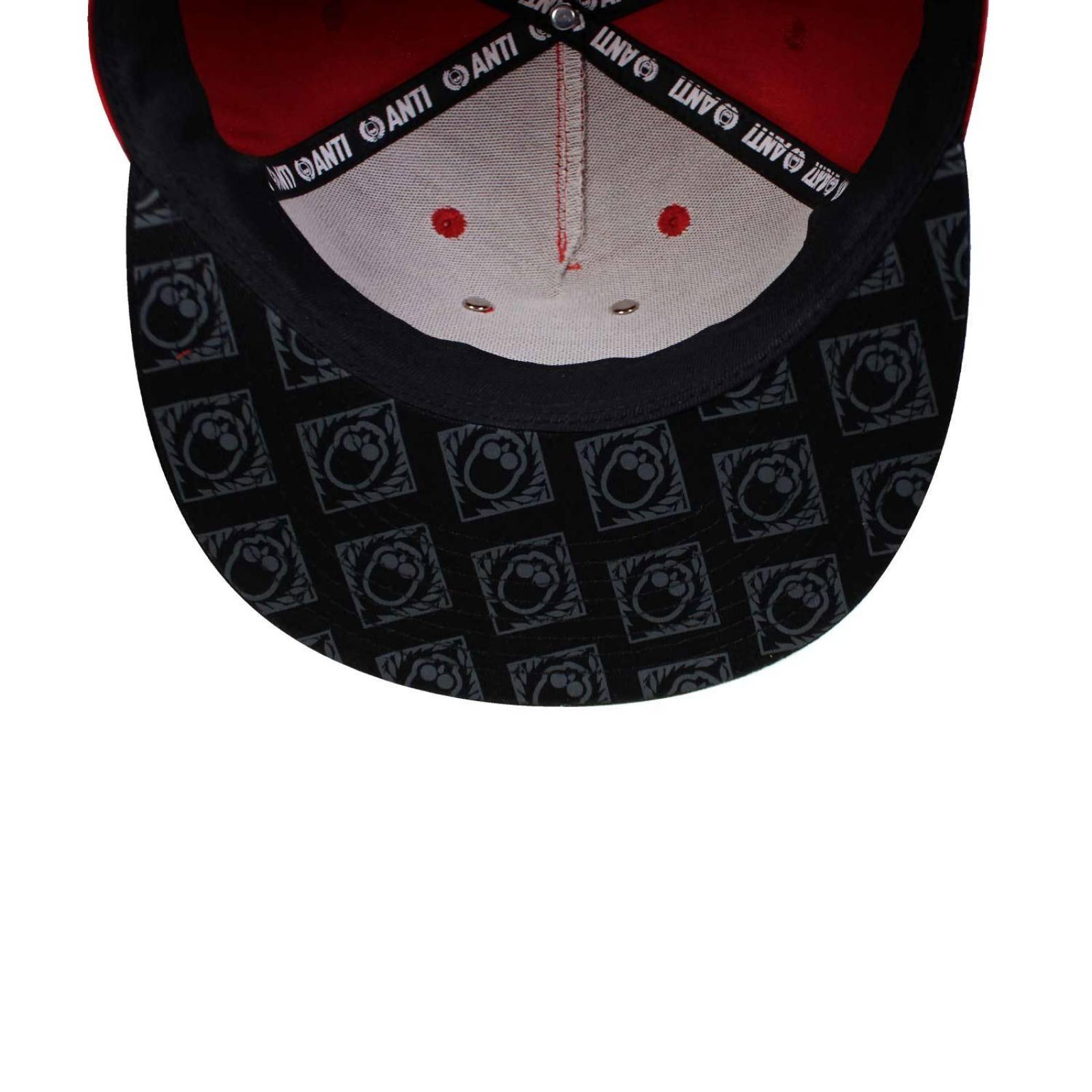 Gorra Antifashio Nanti Obey Rojo Unitalla 