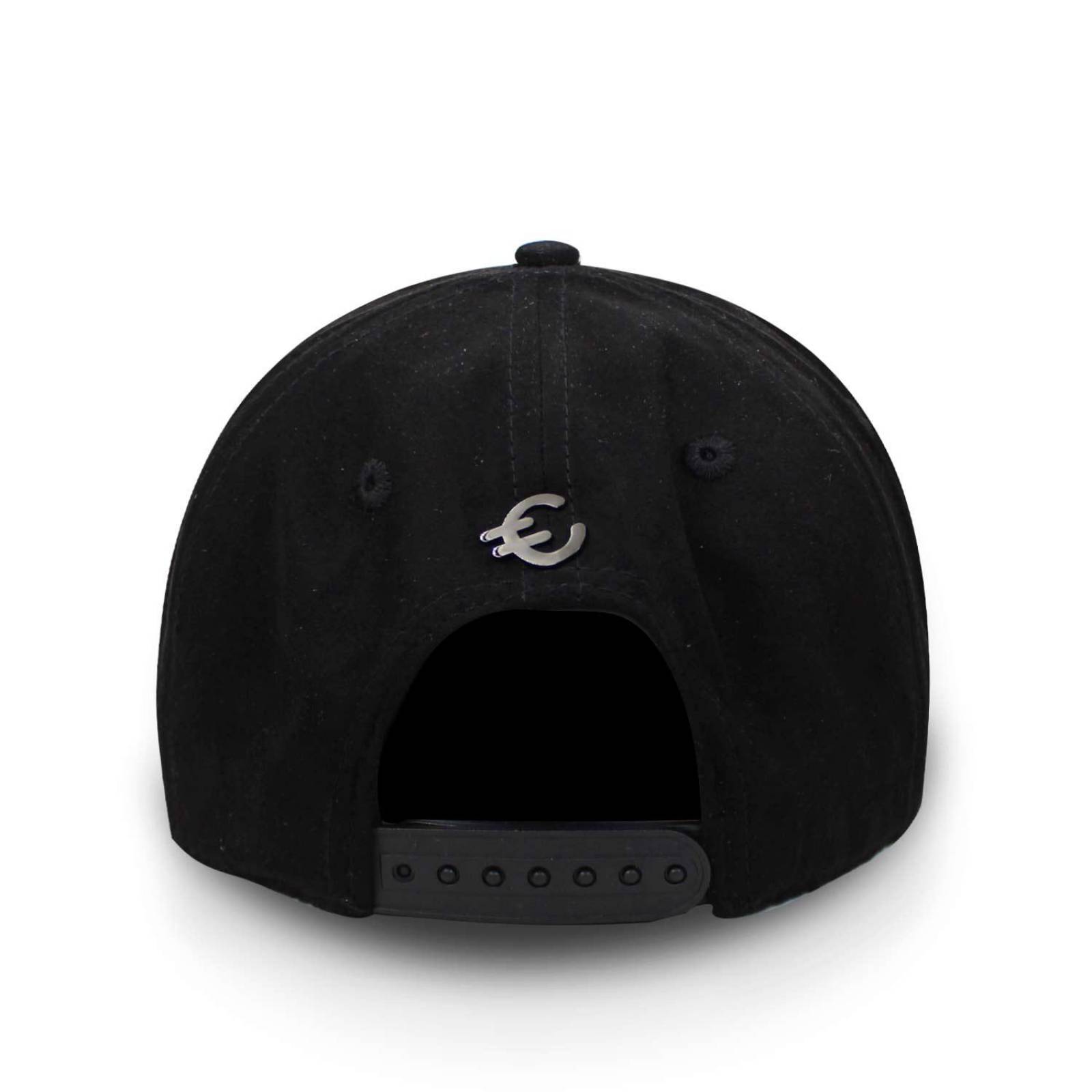 Gorra Cash Only Skull Negro Gamuza Snap Unitalla 