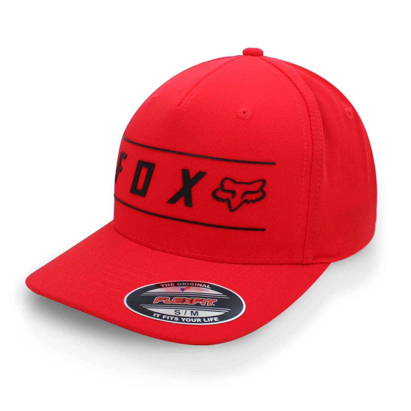 Gorra Fox Flexfit Pinnacle Rojo 28992 Cerrada G/XG