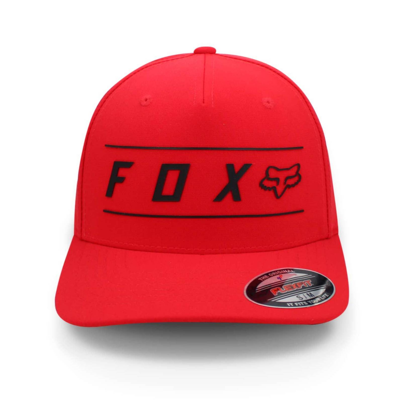 Gorra Fox Flexfit Pinnacle Rojo 28992 Cerrada G/XG