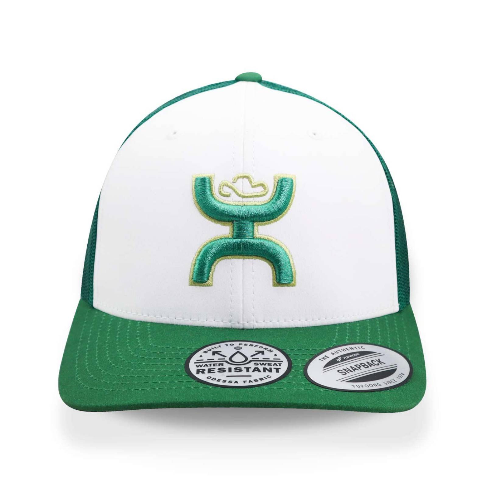 Gorra Hooey Colorado State 6 Panel Trucker Verde Unitalla