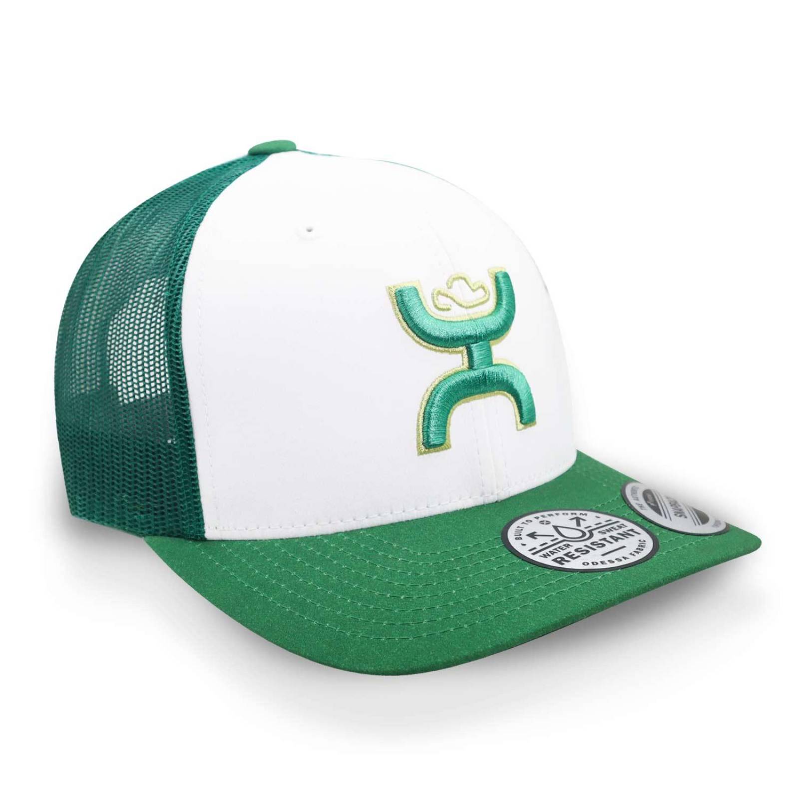 Gorra Hooey Colorado State 6 Panel Trucker Verde Unitalla