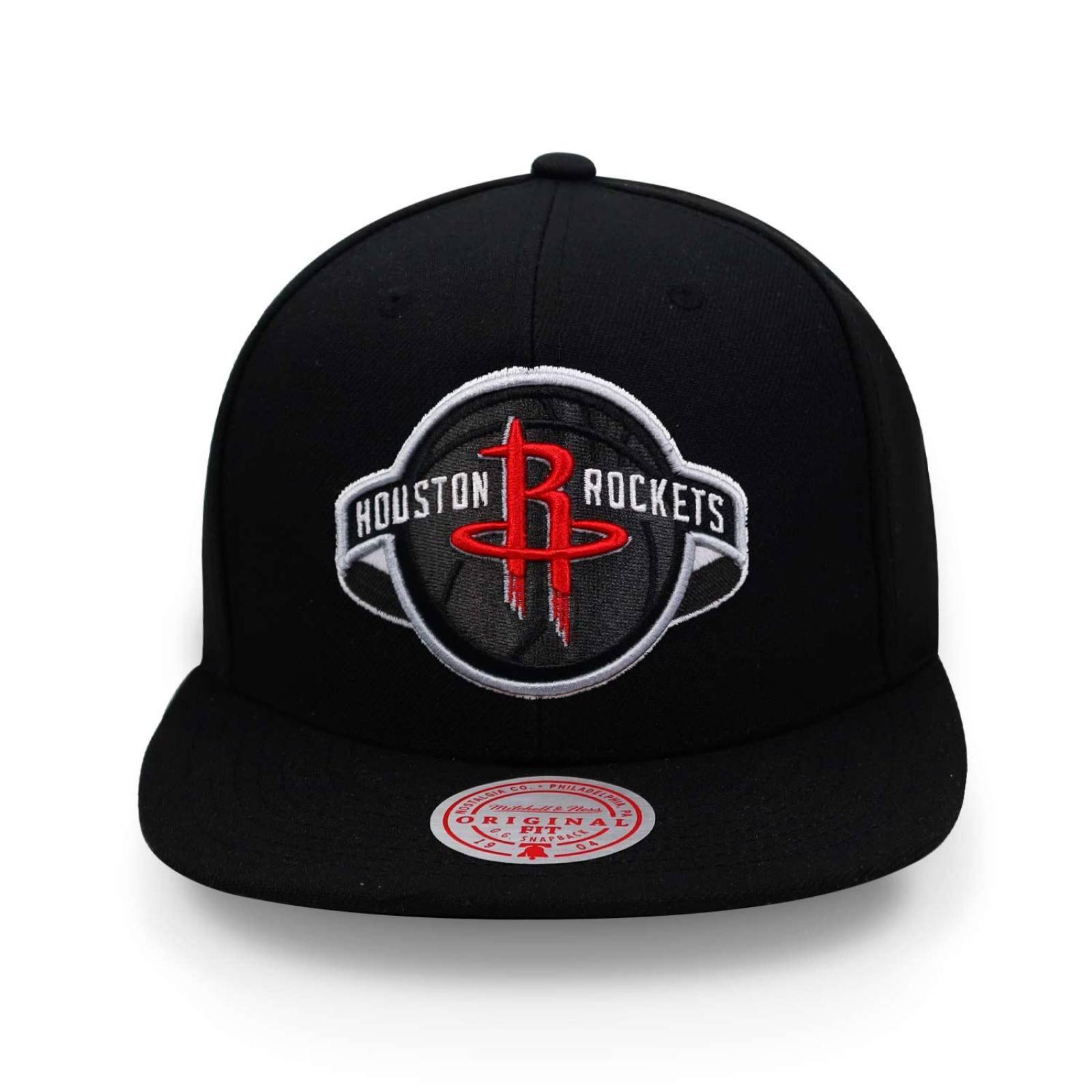 Gorra Mitchell And Ness Nba Core Basic Rockets Negro Unitall 
