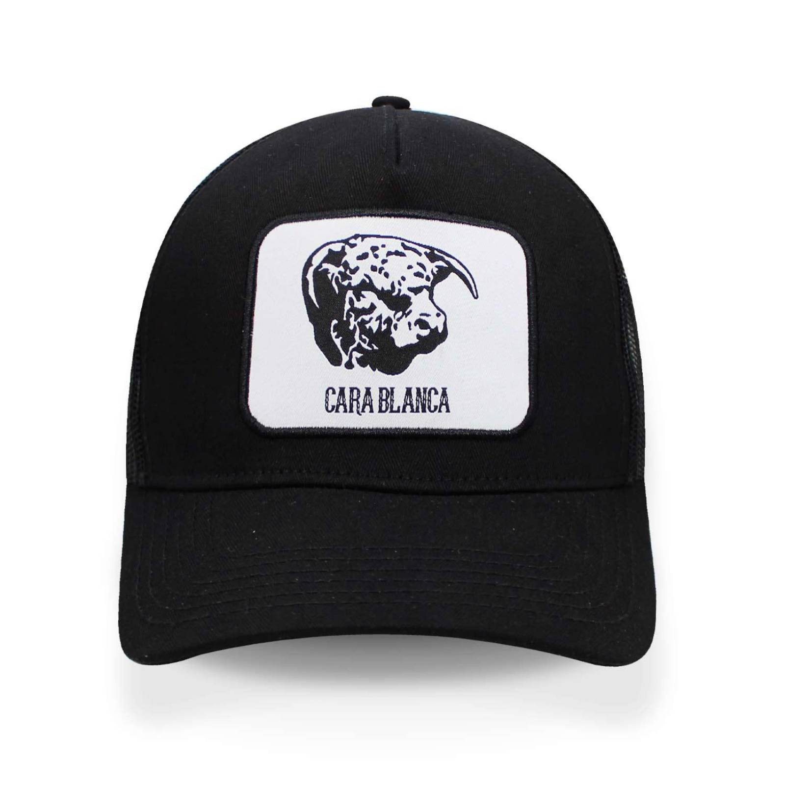 Gorra Cara Blanca Myp221298 Parche Negro Cb Unitalla 