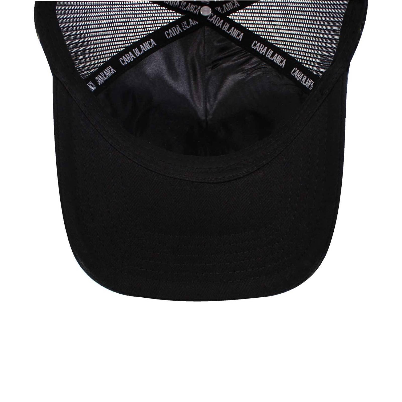 Gorra Cara Blanca Myp221298 Parche Negro Cb Unitalla 
