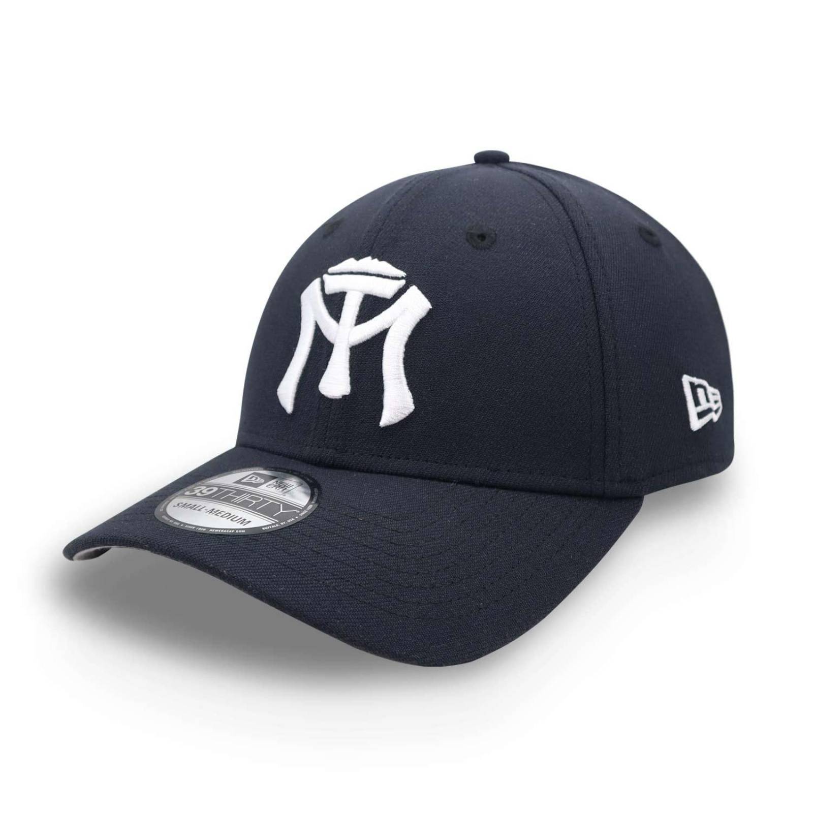Gorra New Era 39 Thirty MLB Sultanes de Monterrey Negro Cerrada CH/M
