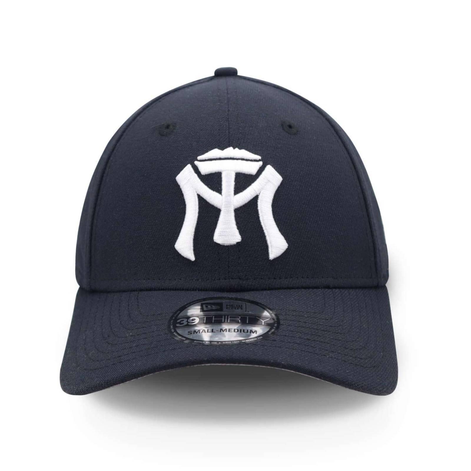 Gorra New Era 39 Thirty MLB Sultanes de Monterrey Negro Cerrada CH/M