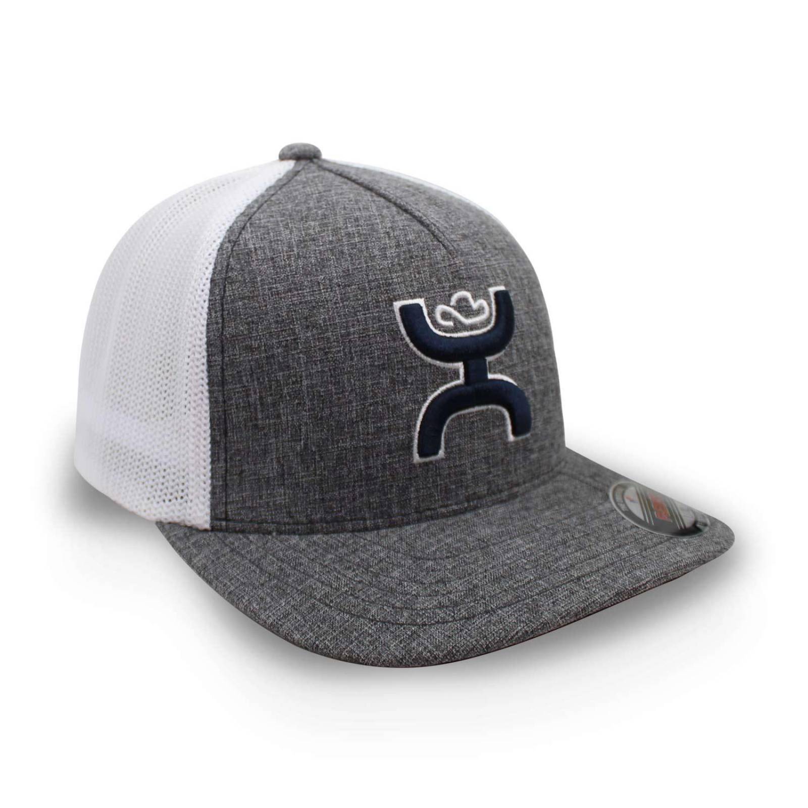 Gorra Hooey White Gris Cerrada G/XG