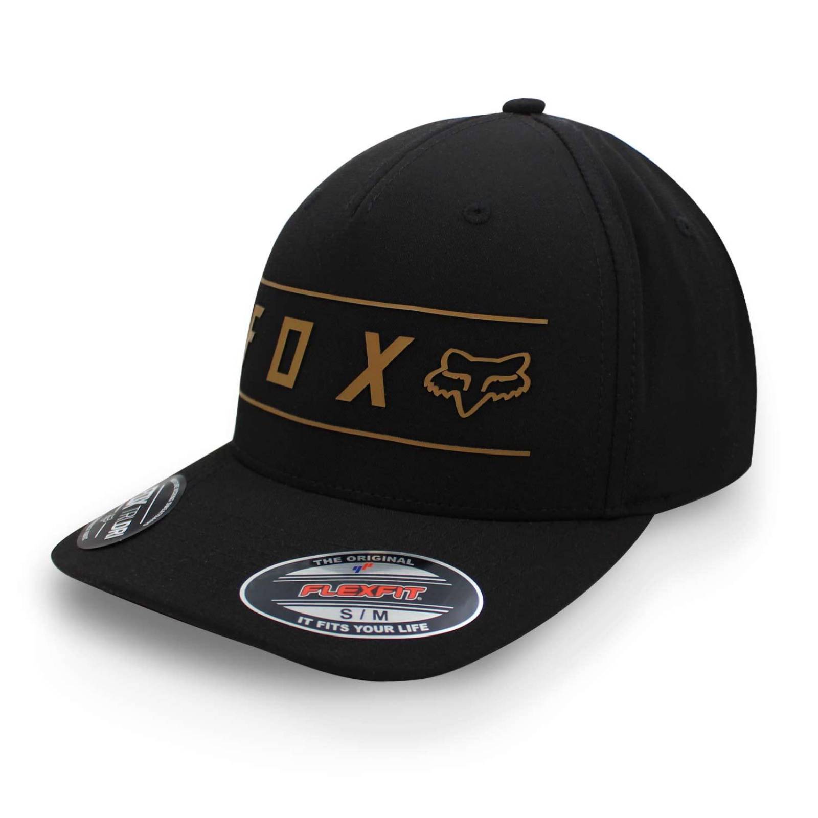 Gorra Fox Flexfit Pinnacle 28992 Negro Cerrada G/XG
