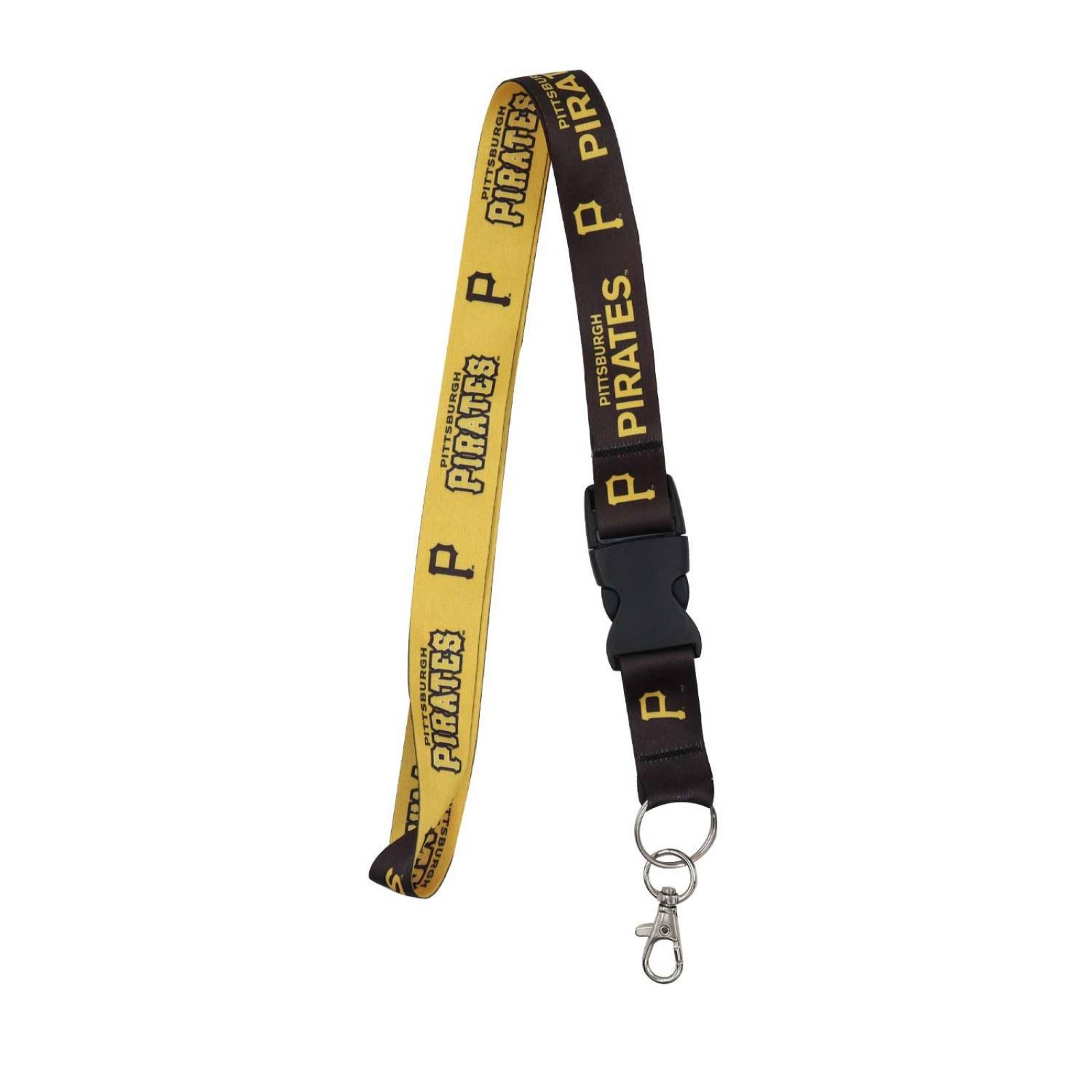 Lanyard Wc Mlb Pirates 2t Negro 