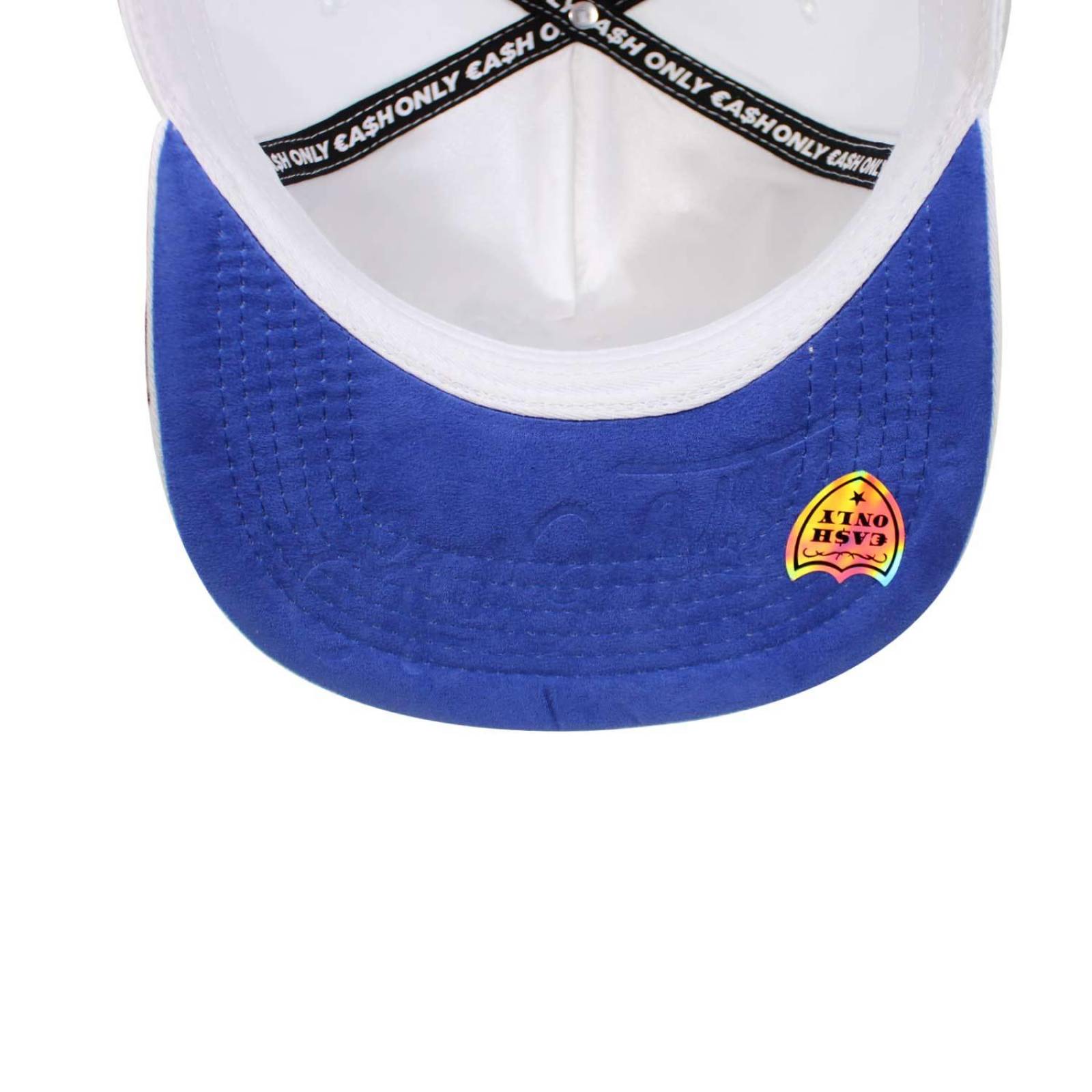 Gorra Cash Only Cat Felix White Blanco Snap Unitalla 