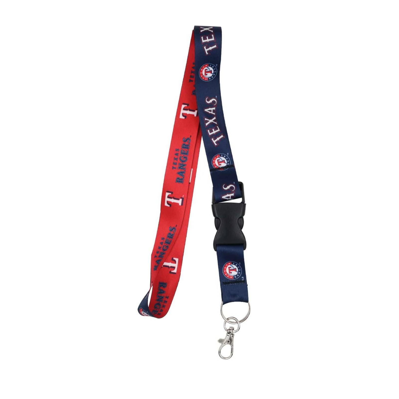 Lanyard Wc Mlb Rangers 2tonos Azul-Rojo 