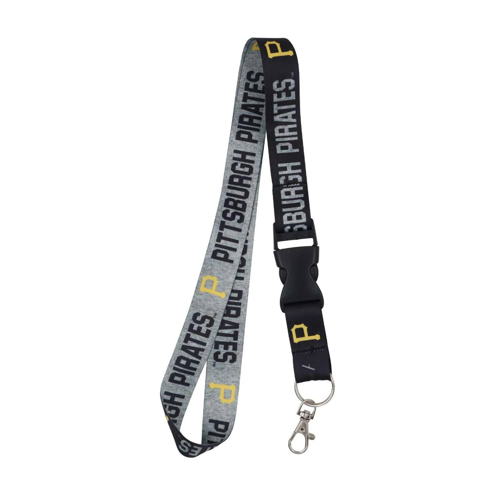 Lanyard Wc Mlb Pirates Hather Negro 