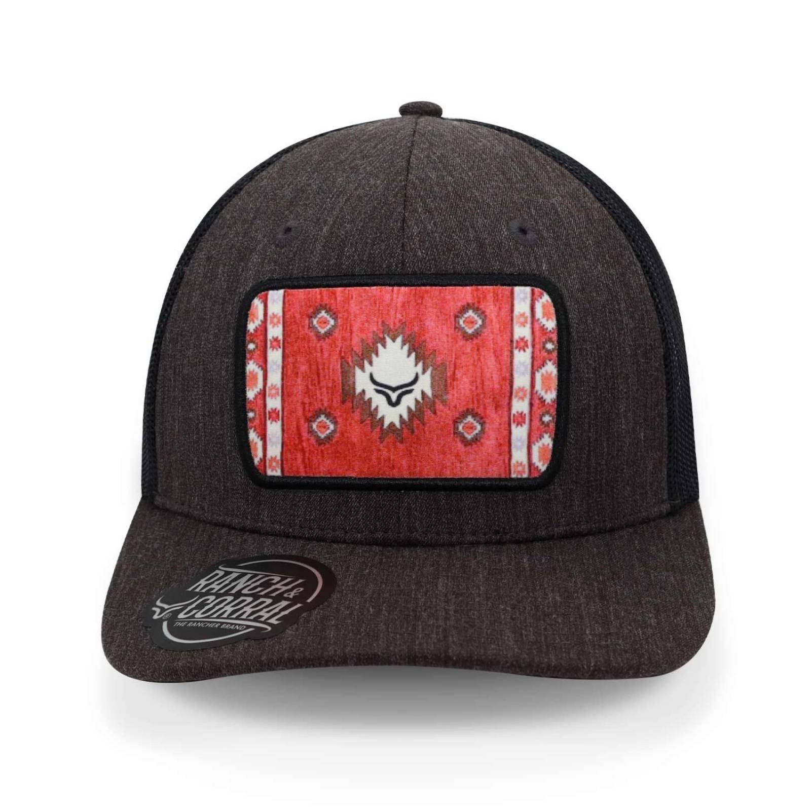 Gorra Ranch & Corral Rcn14 Navajo 14 Gris Oscuro Unitalla 