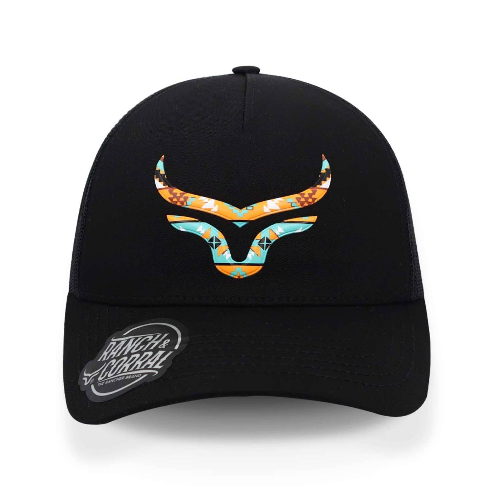 Gorra Ranch & Corral Rcc5a Classic Nativo 1 Curve Negro Unitalla 