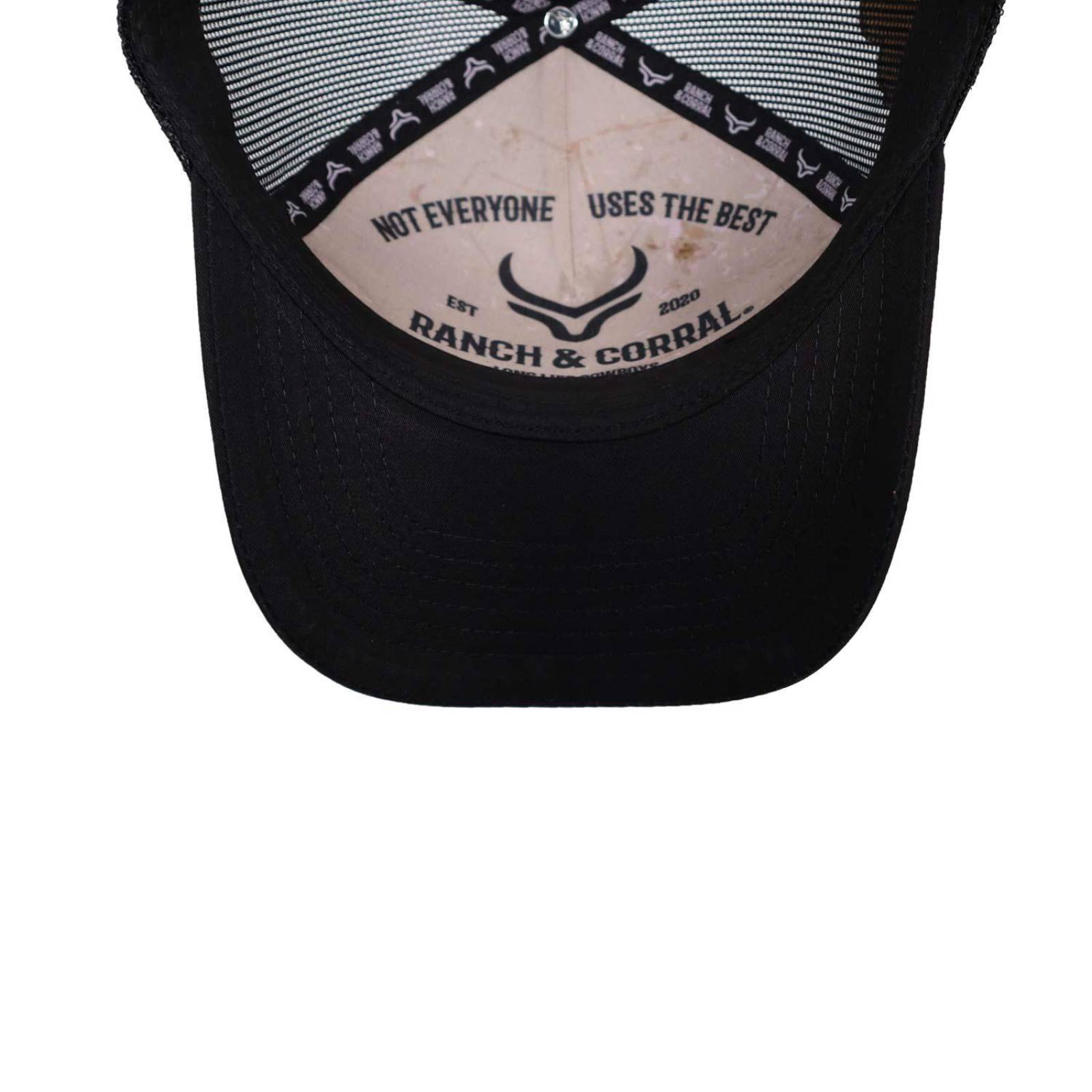 Gorra Ranch & Corral Rcc5a Classic Nativo 1 Curve Negro Unitalla 