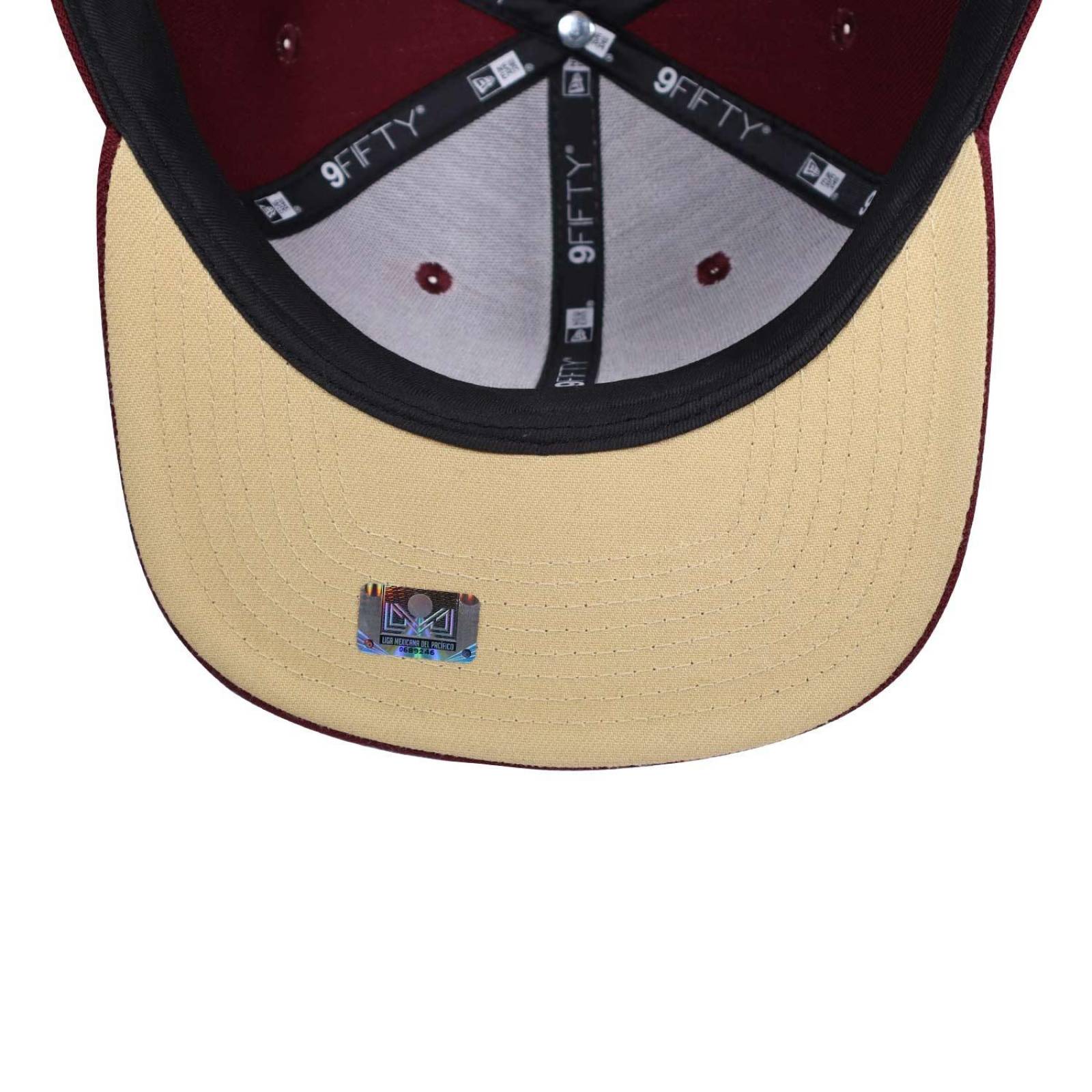 Gorra New Era 9 Fifty LMB Tomateros Official Maroon Unitalla 