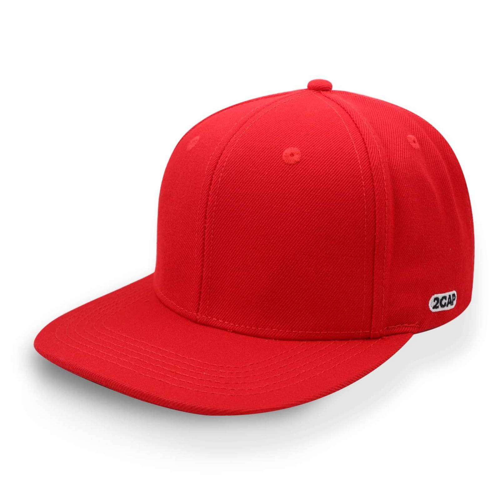 Gorra 2cap Snapback Acrílico Roja Unitalla