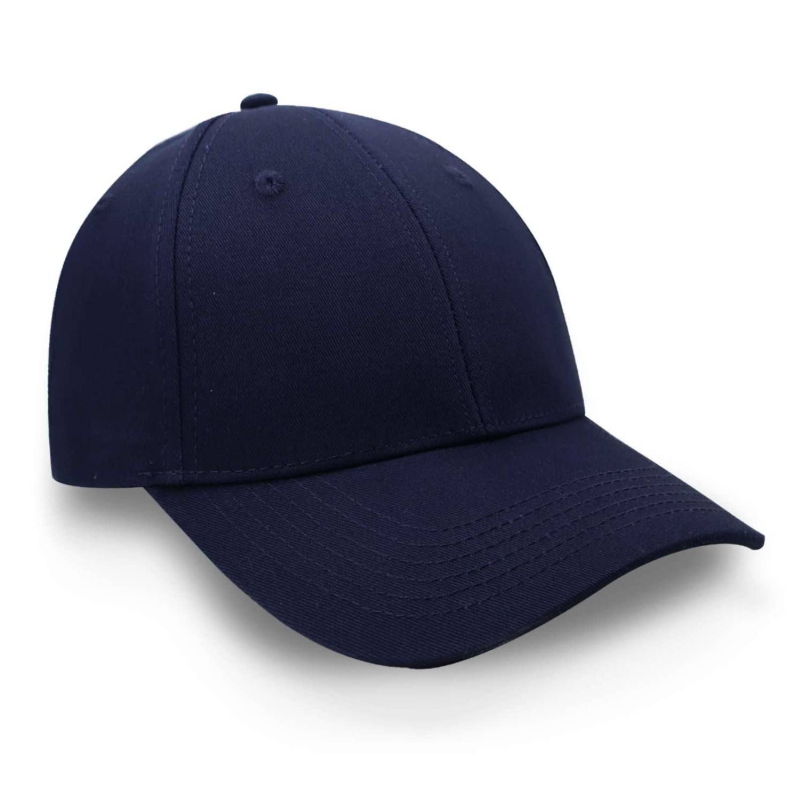 Gorra 2cap Algodón Copa Baja Azul Marino Unitalla 