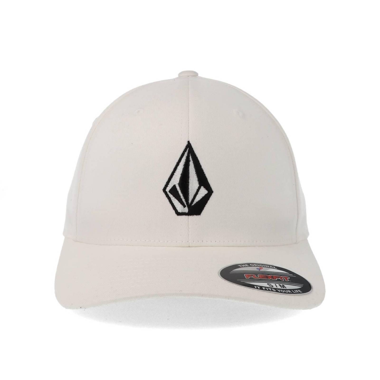 Gorra Volcom D5512320 Full Stone Flex Blanco Cerrada G/XG