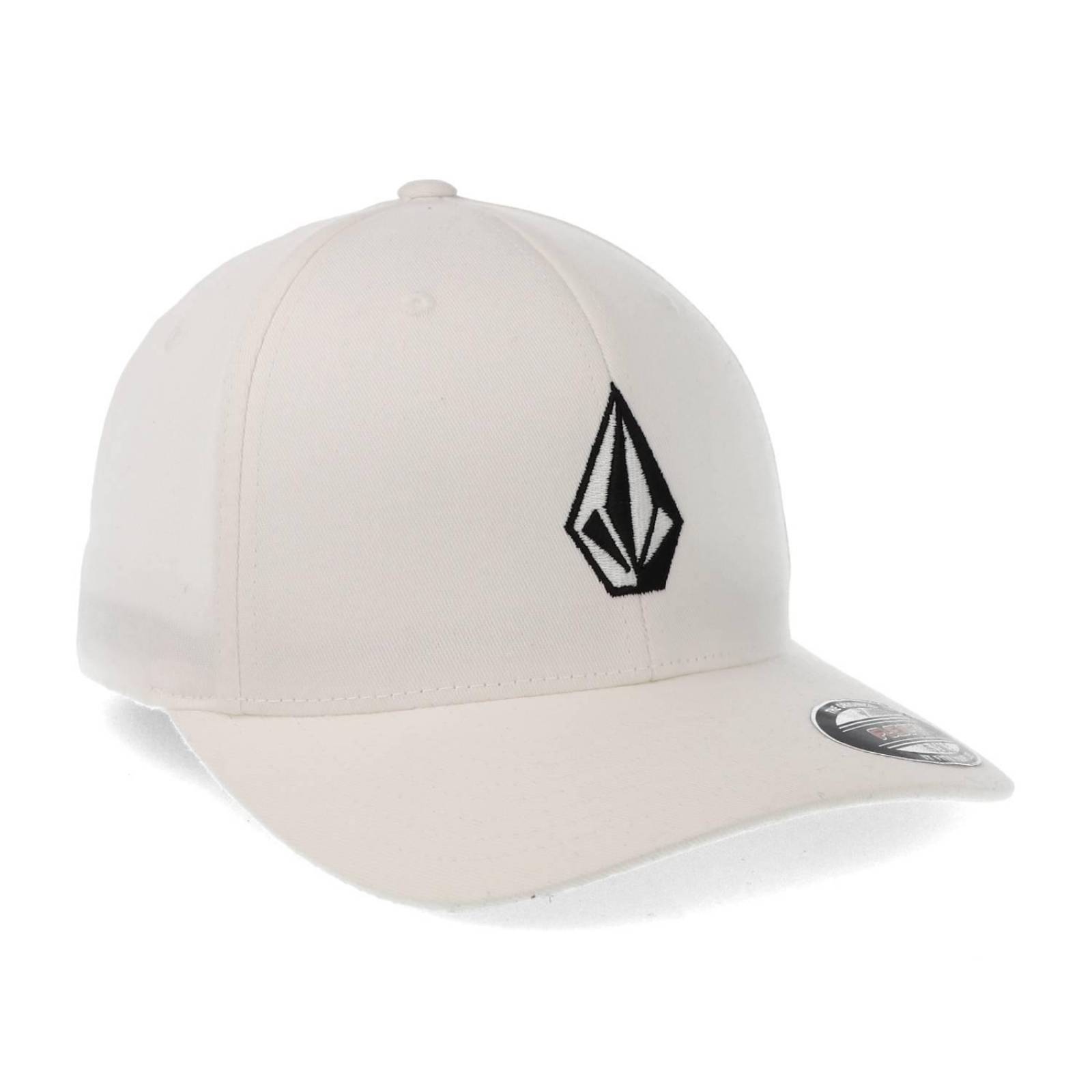 Gorra Volcom D5512320 Full Stone Flex Blanco Cerrada G/XG