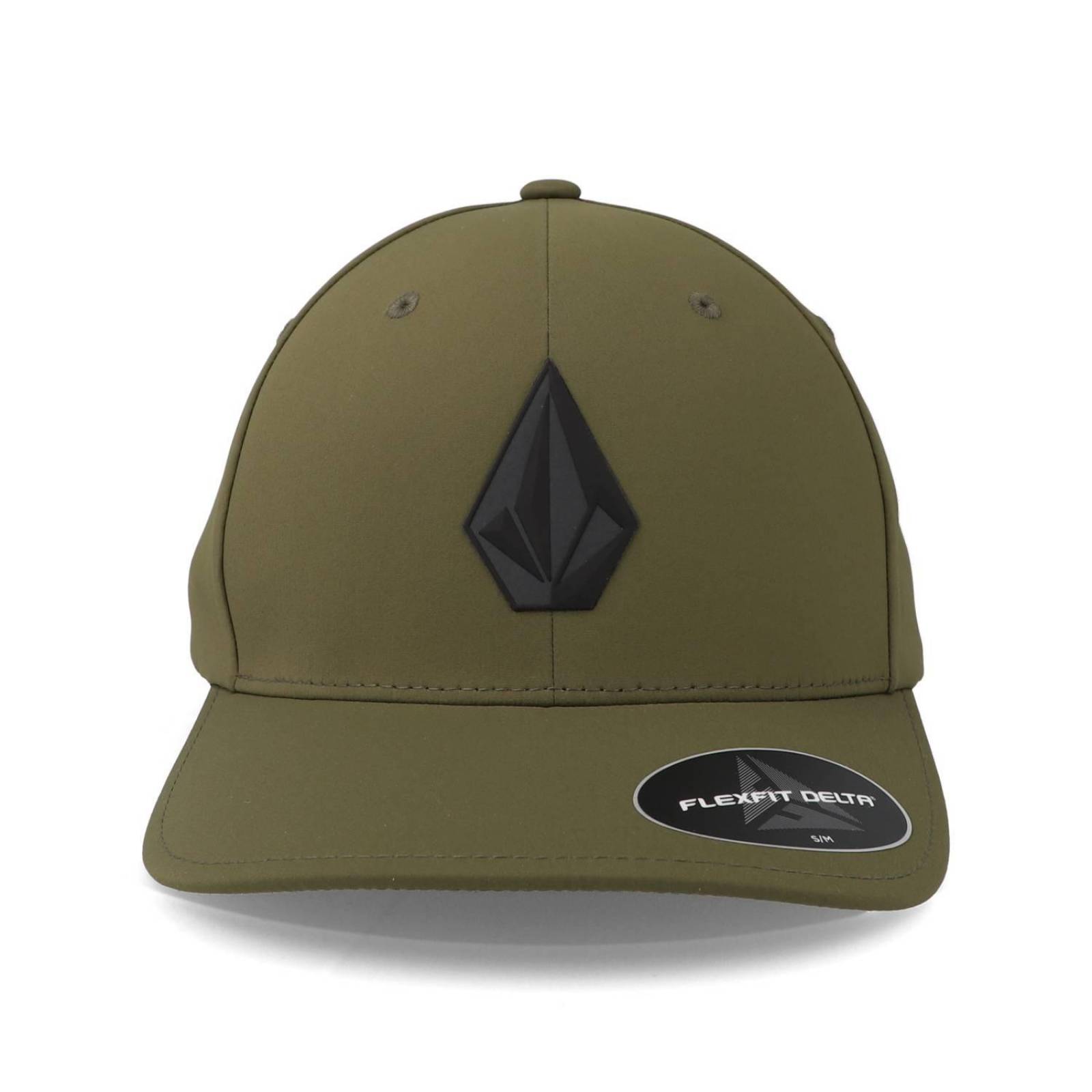 Gorra Volcom D5512319 Stone Tech Delta Olivo Cerrada Verde oscuro G/XG
