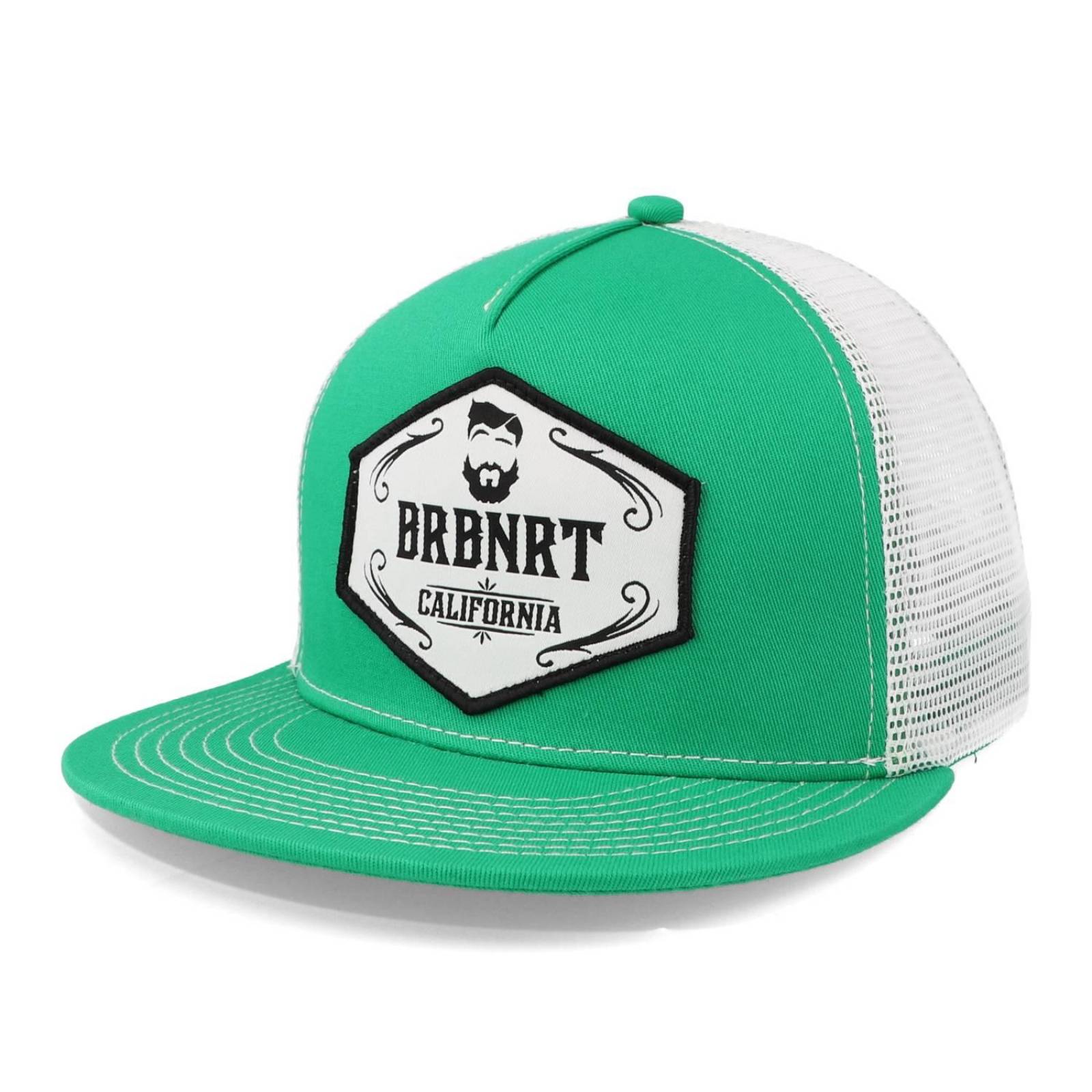 Gorra Barba Norteña Origen California Verde Unitalla 