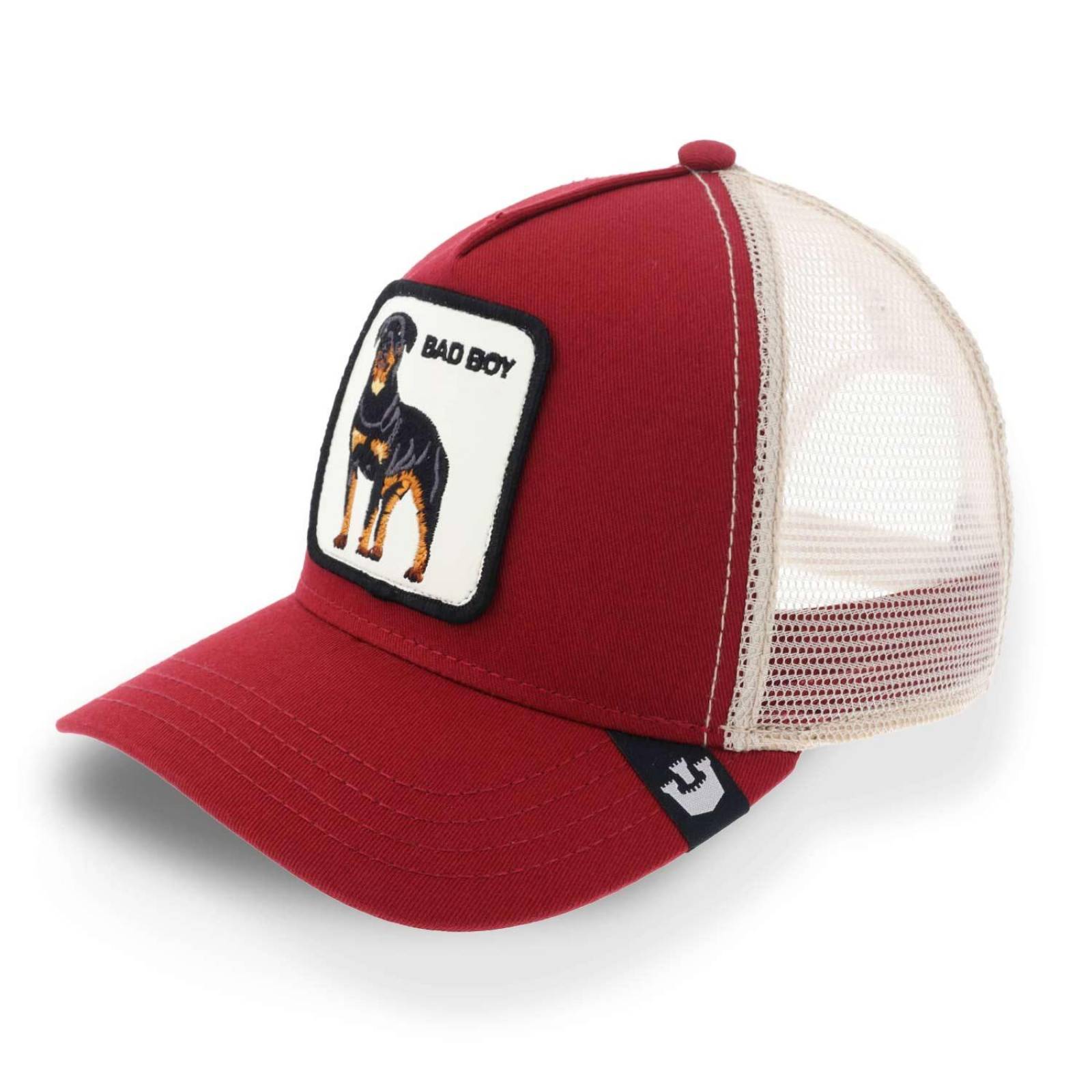 Gorra Goorin Bros 101-0493 The Baddest Boy White Rojo Unital 
