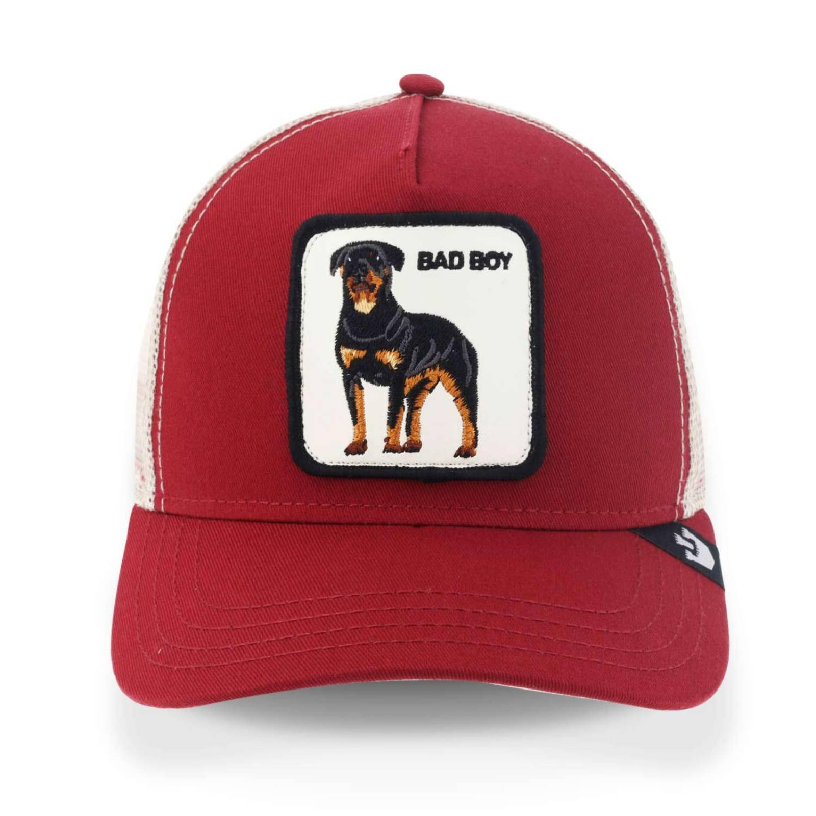 Gorra Goorin Bros 101-0493 The Baddest Boy White Rojo Unital 