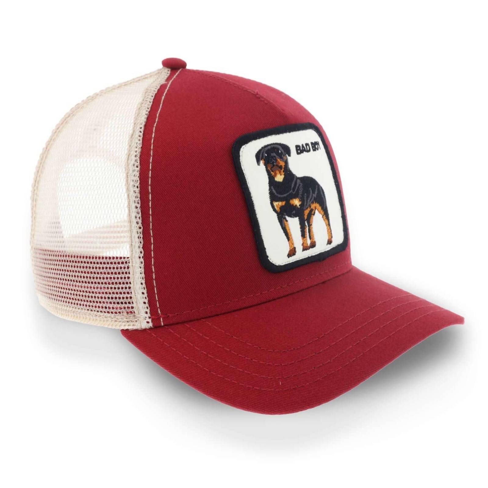 Gorra Goorin Bros 101-0493 The Baddest Boy White Rojo Unital 