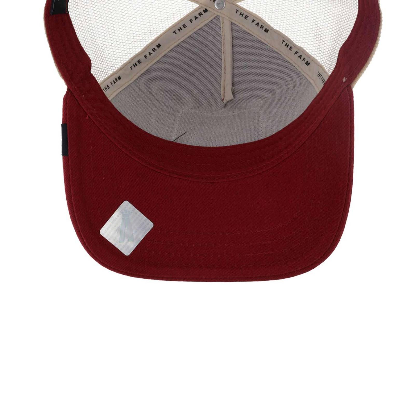 Gorra Goorin Bros 101-0493 The Baddest Boy White Rojo Unital 