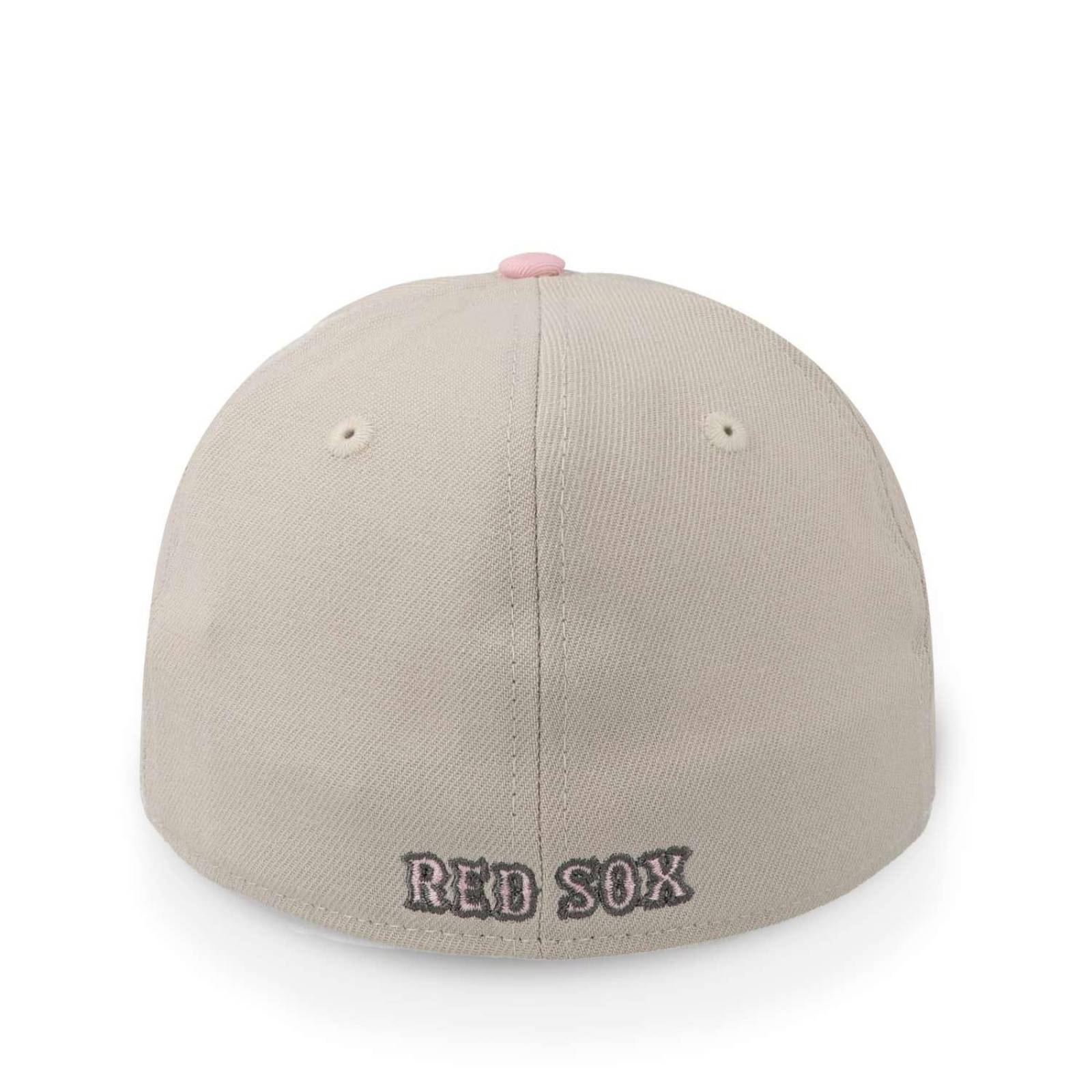 Gorra New Era 39 Thirty MLB Mother´s day 23 Red Sox Beige Cerrada 