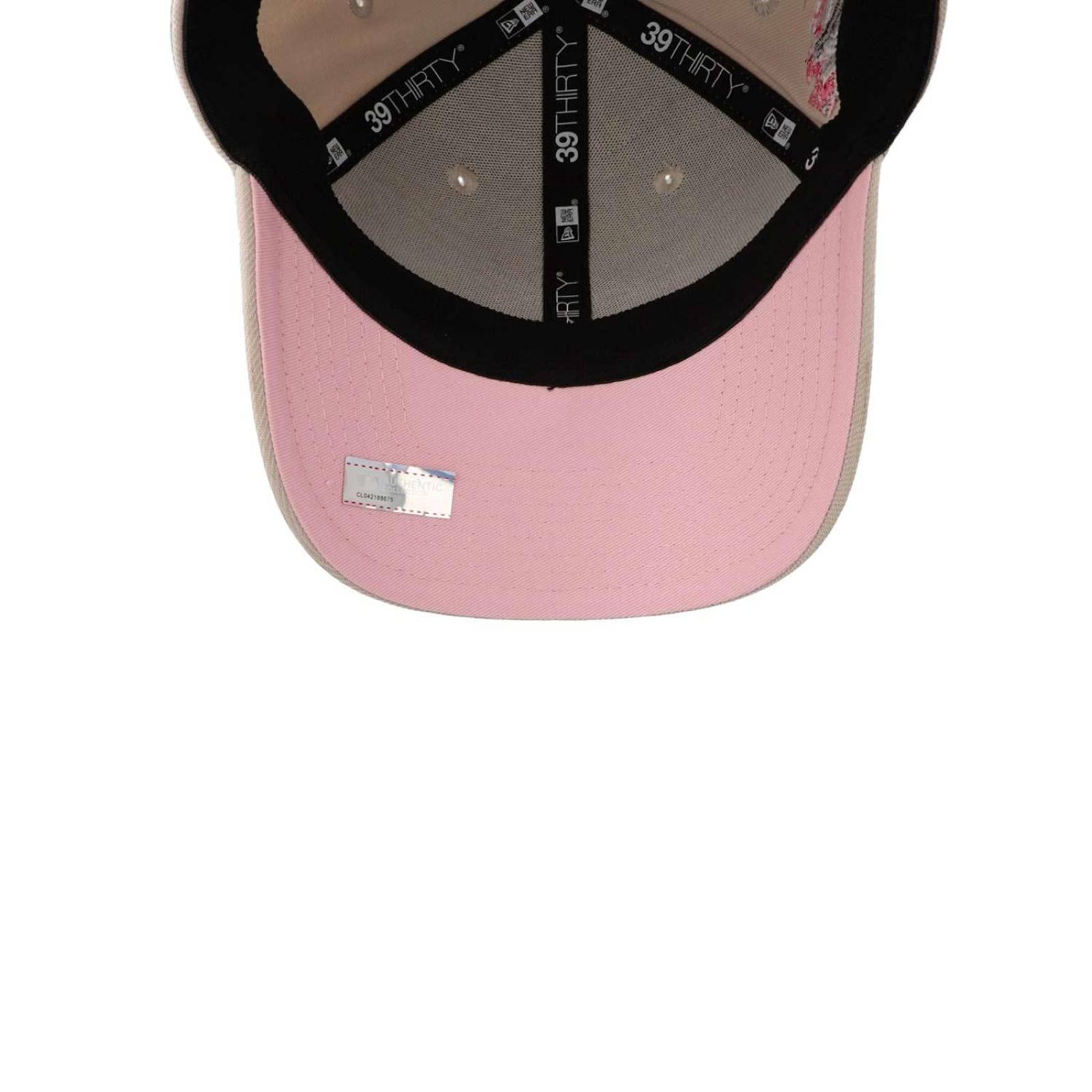 Gorra New Era 39 Thirty MLB Mother´s day 23 Red Sox Beige Cerrada 