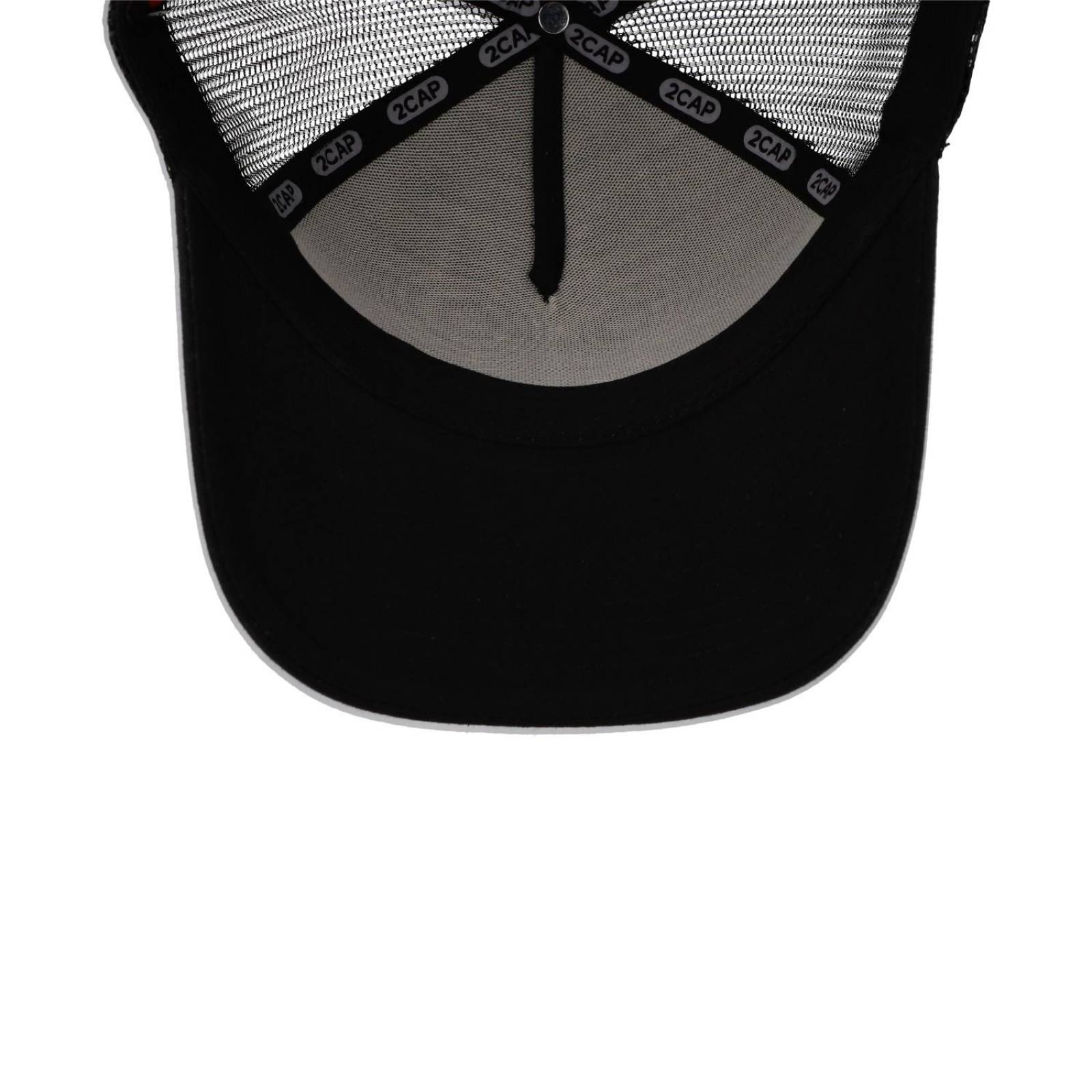 Gorra 2cap Trucker Clásica 5 Panel Unitalla 