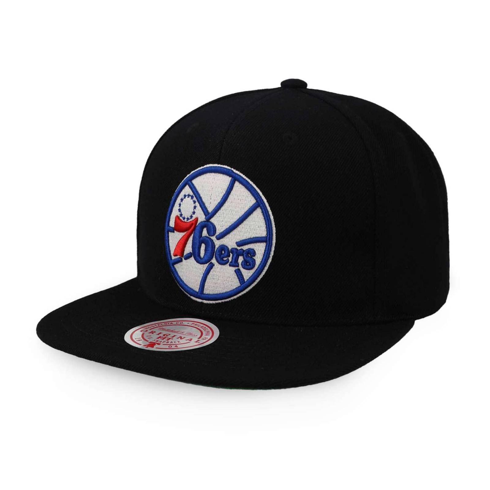 Gorra Mitchell & Ness Nba Top Spot Snapback Hwc 76ers Negro  