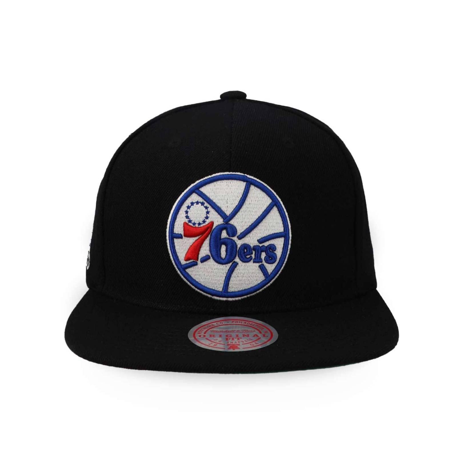 Gorra Mitchell & Ness Nba Top Spot Snapback Hwc 76ers Negro  