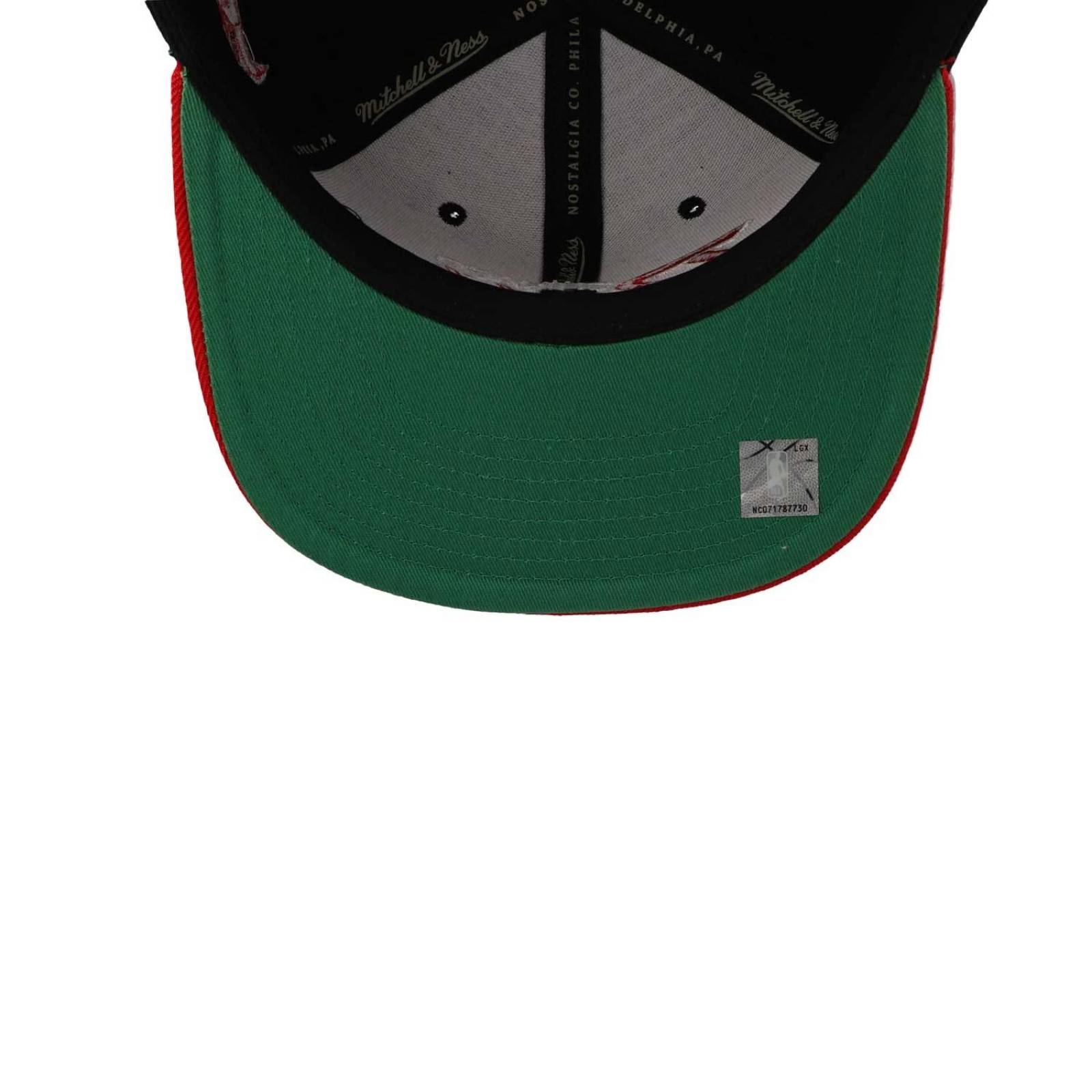 Gorra Mitchell & Ness Nba Team Script 2.0 Snapback Hwc Bulls 