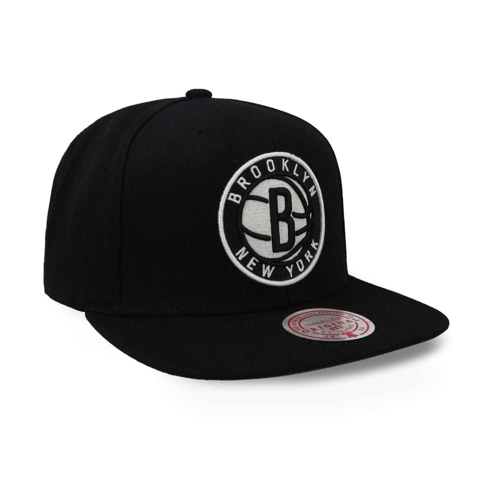 Gorra Mitchell & Ness Nba Team Ground 2.0 Snapback Nets Negr 