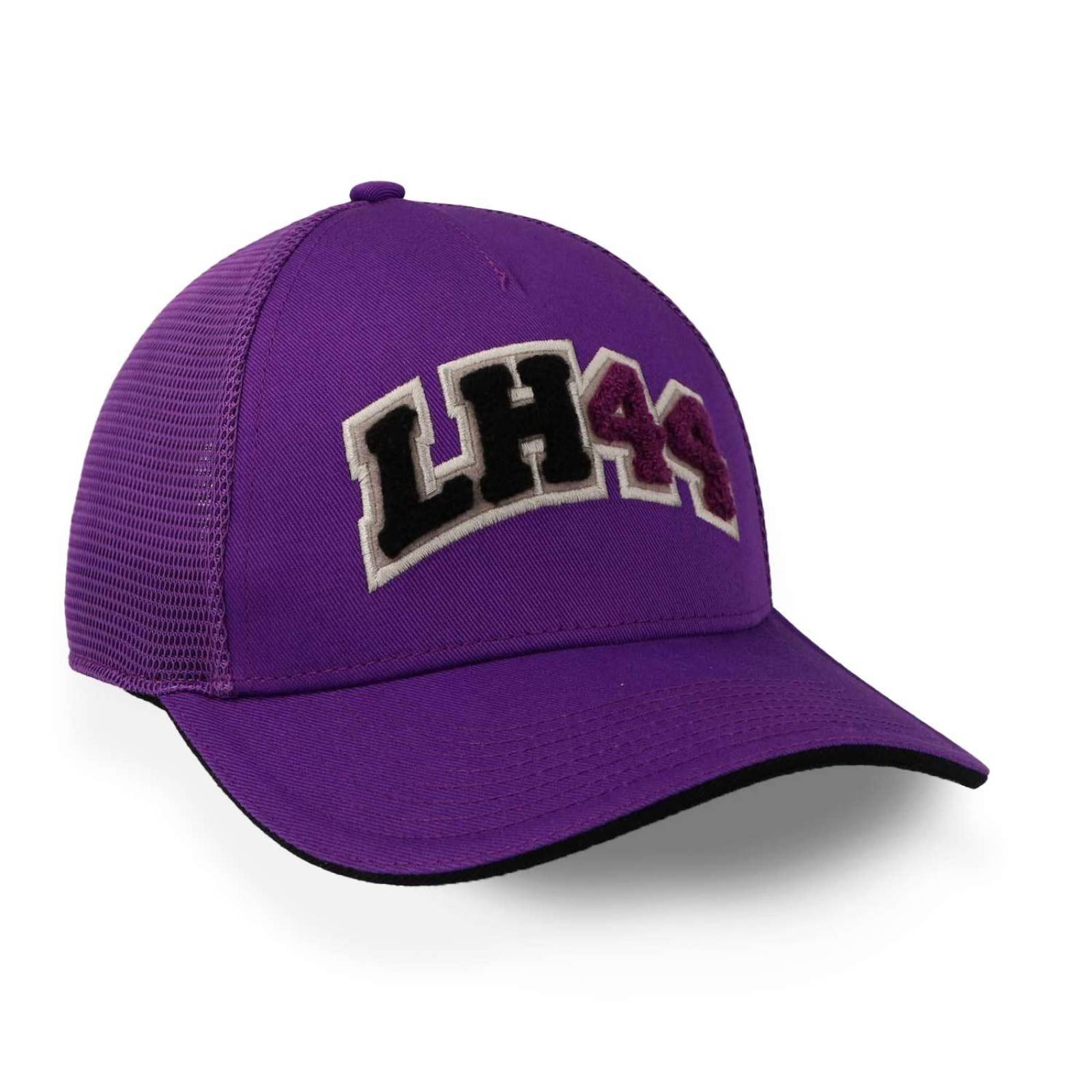 Gorra Mercedes Benz 2023 Trucker LH44 Purpura Unitalla 