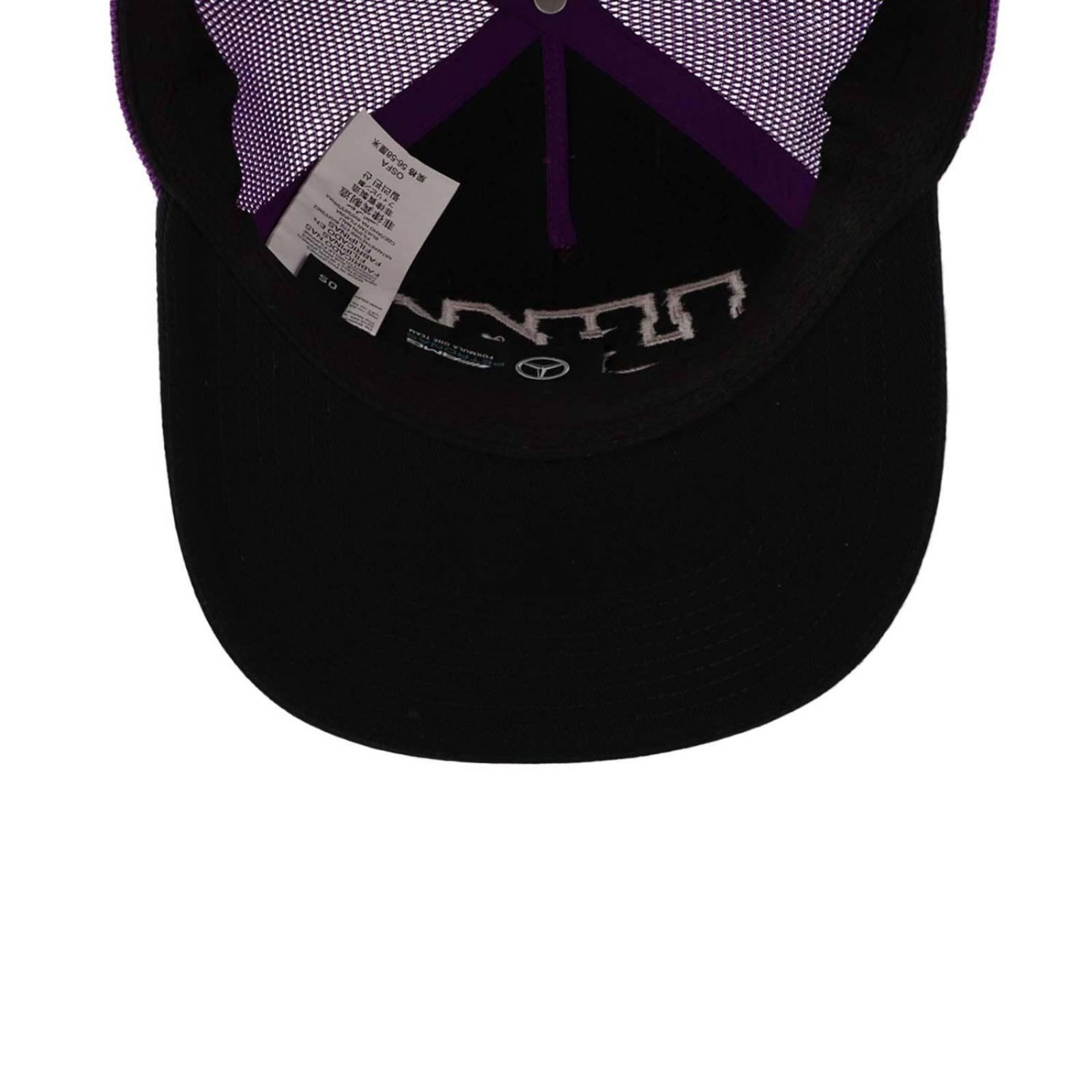 Gorra Mercedes Benz 2023 Trucker LH44 Purpura Unitalla 