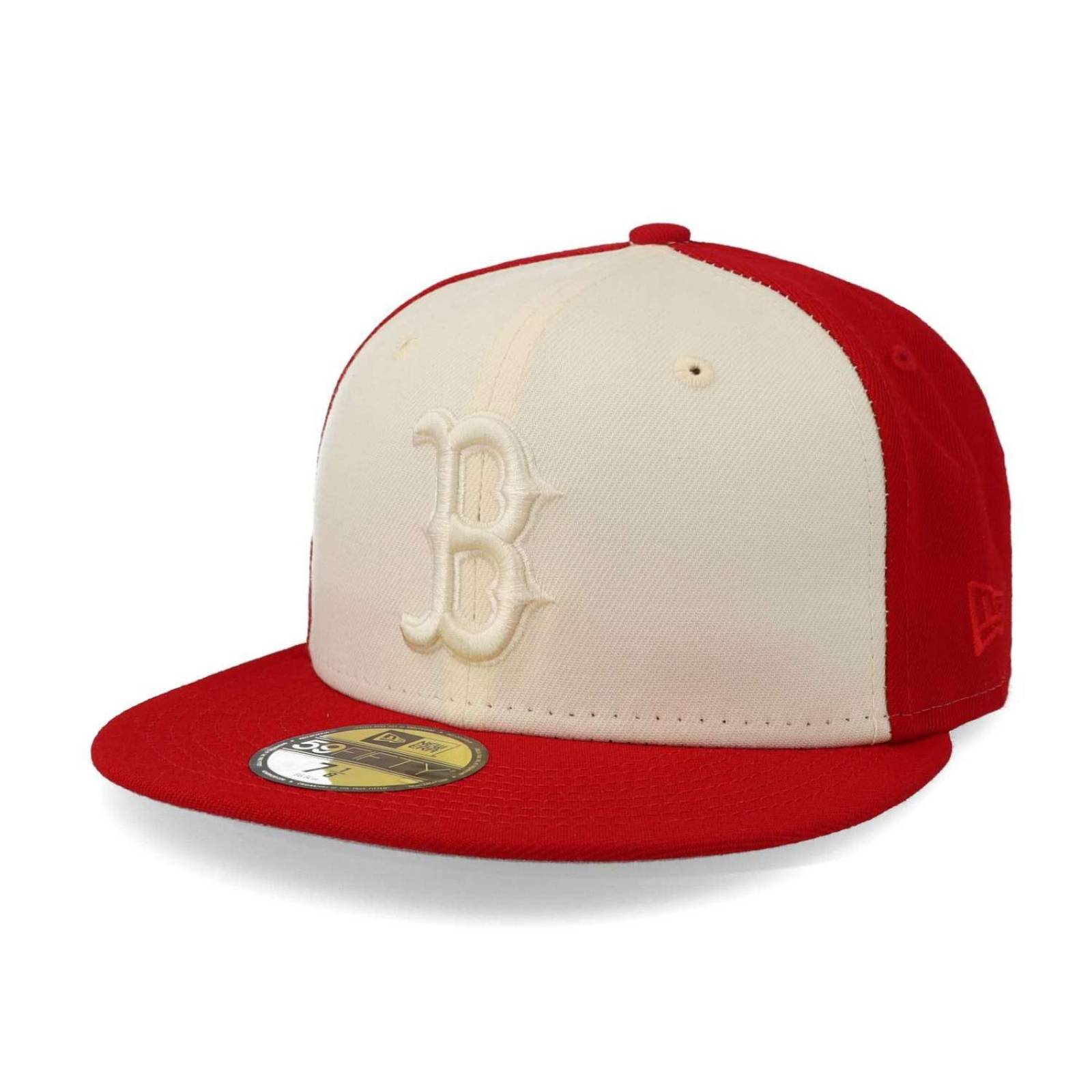 Gorra New Era 59 Fifty MLB 2-Tone Red Sox Rojo Blanco Cerrada 