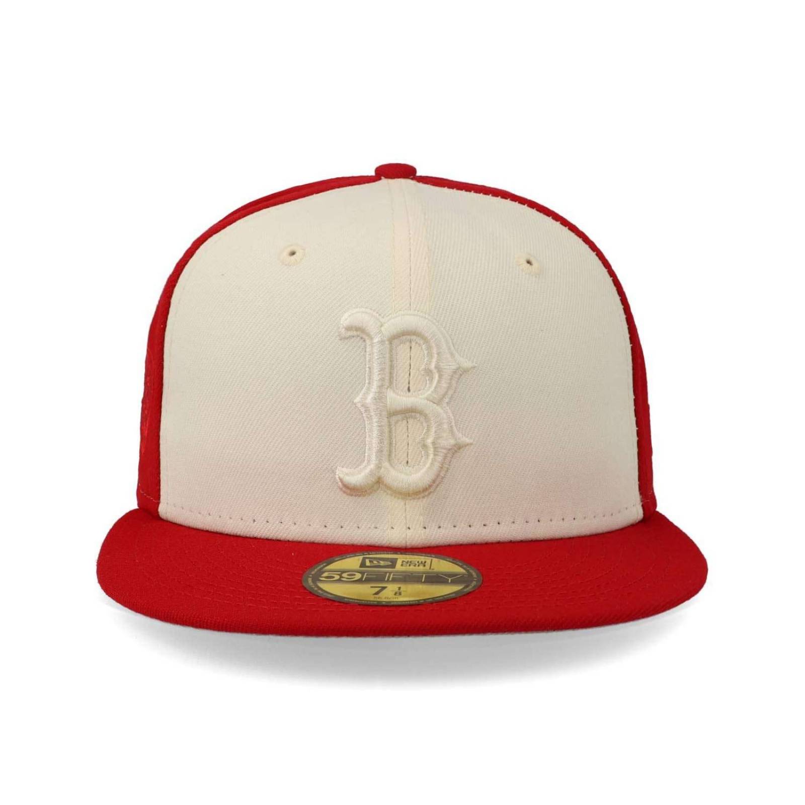 Gorra New Era 59 Fifty MLB 2-Tone Red Sox Rojo Blanco Cerrada 