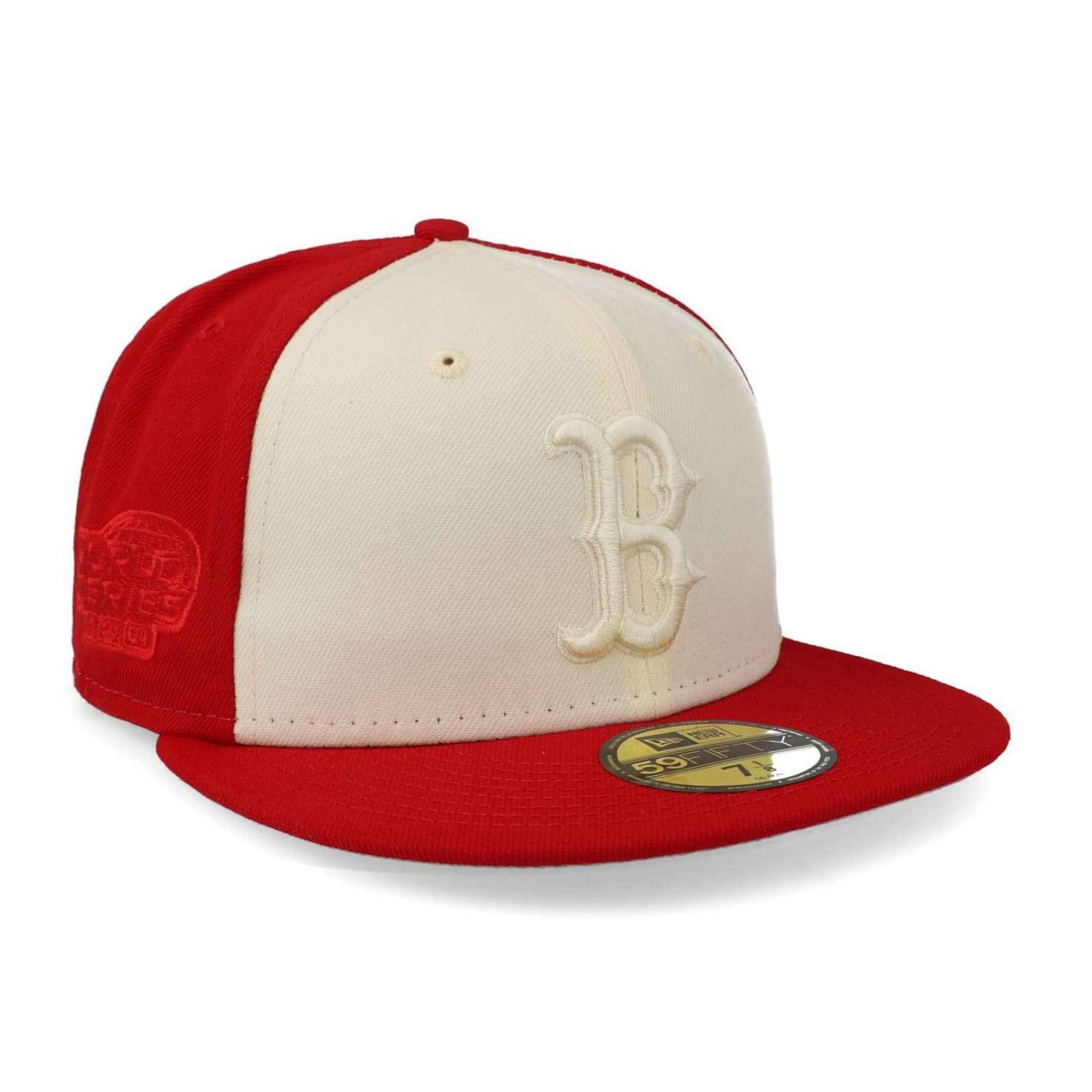 Gorra New Era 59 Fifty MLB 2-Tone Red Sox Rojo Blanco Cerrada 