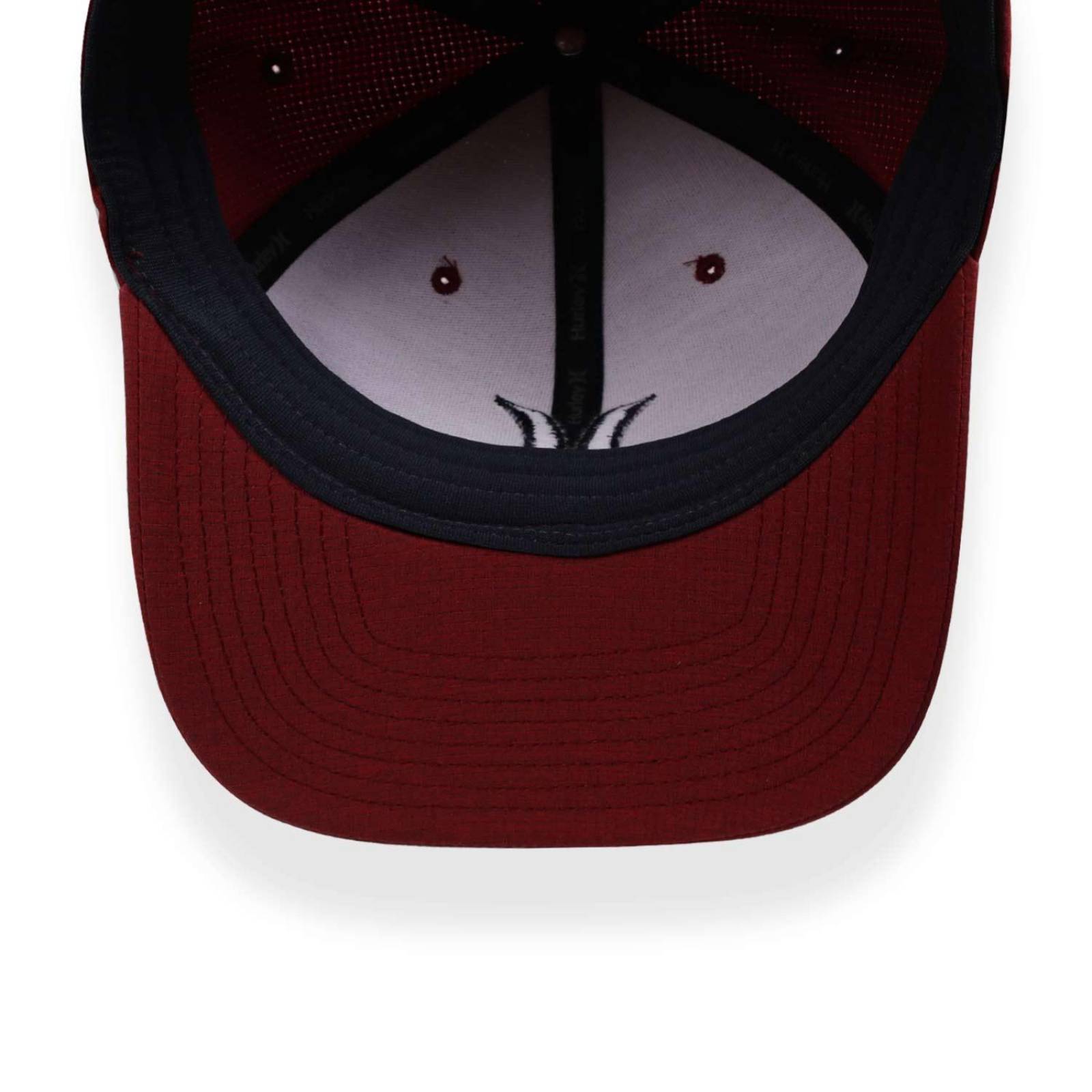 Gorra Hurley Hihm0059 M Phantom Resist Vino Cerrada 