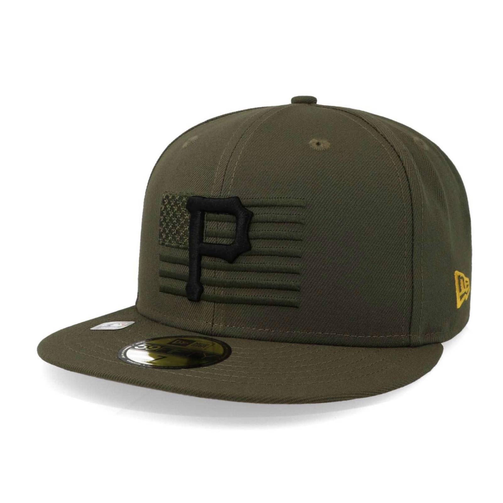 Gorra New Era 59 Fifty MLB Army Forces Day 23 Pirates Nov Olvio Cerrada