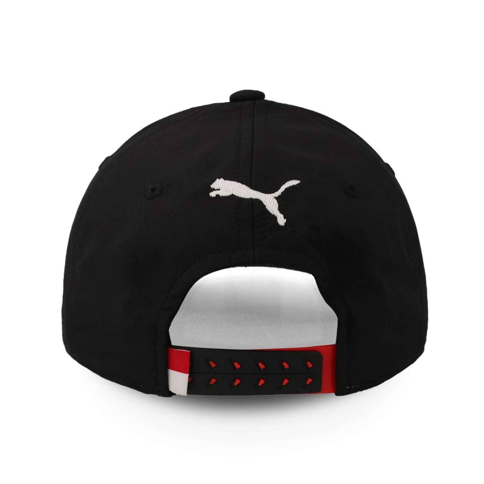 Gorra Ferrari 02470301 Replica Leclerc Negro Rojo Unitalla 